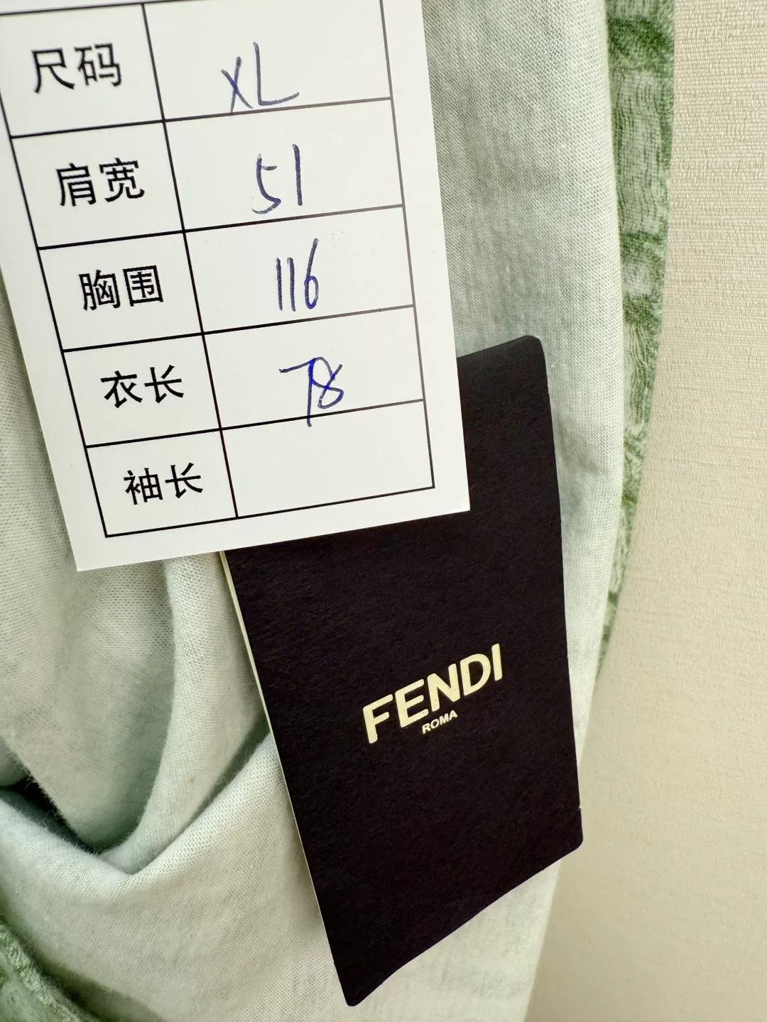 Fendi Fendi New Logo Short-Sleeve Top Size US XL / EU 56 / 4 - 4 Thumbnail