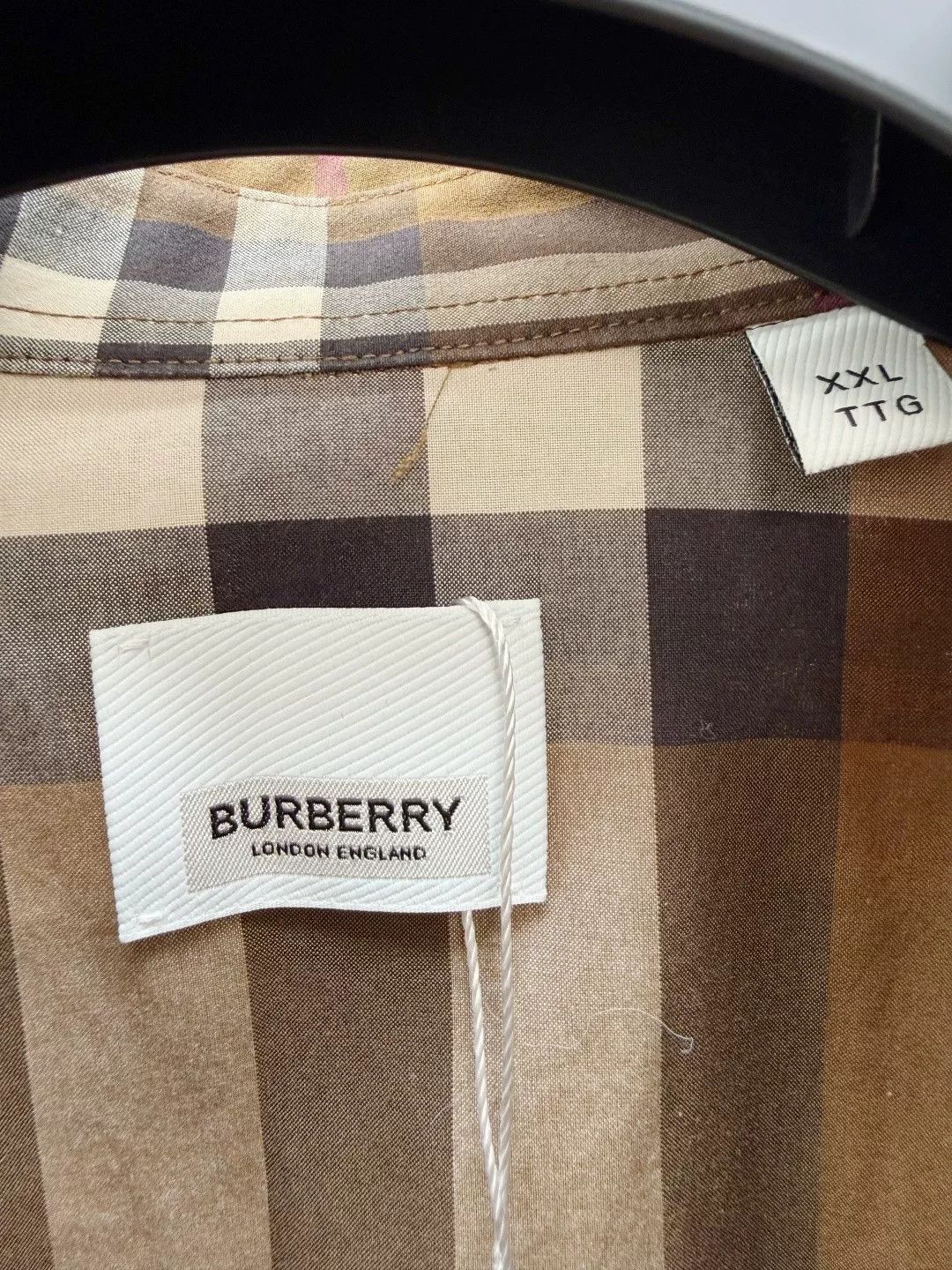 Burberry Burberry Men's Check Shirt Size US XXL / EU 58 / 5 - 6 Thumbnail