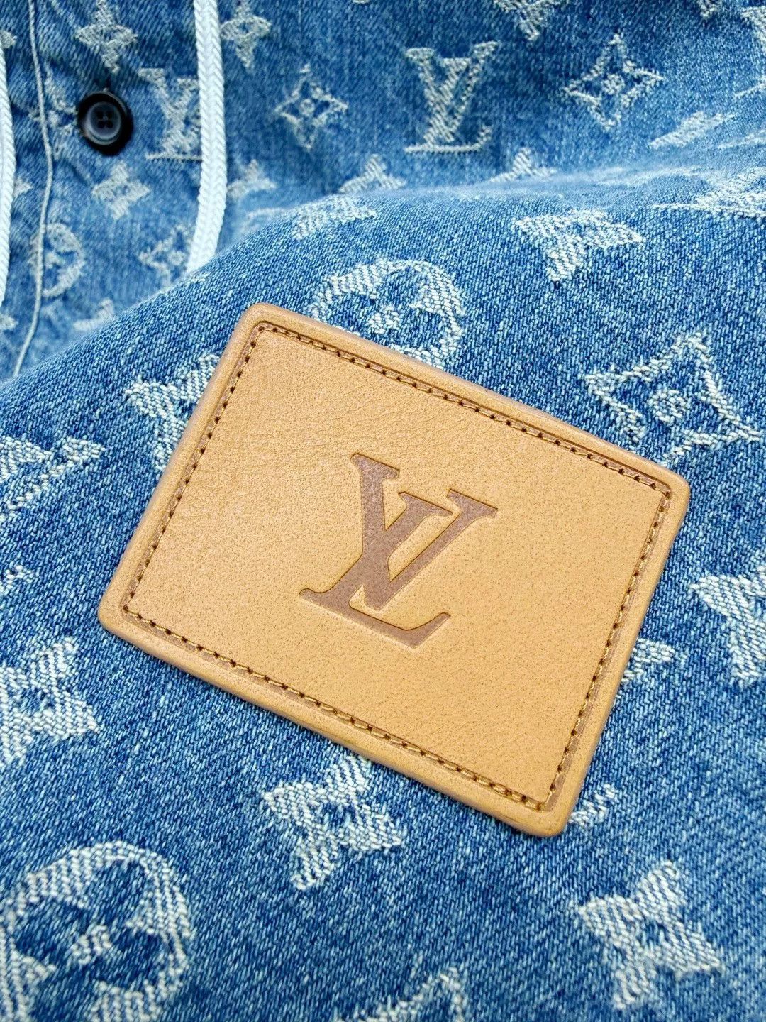 Louis Vuitton Louis Vuitton Supreme New Denim Jacket Size US M / EU 48-50 / 2 - 9 Thumbnail