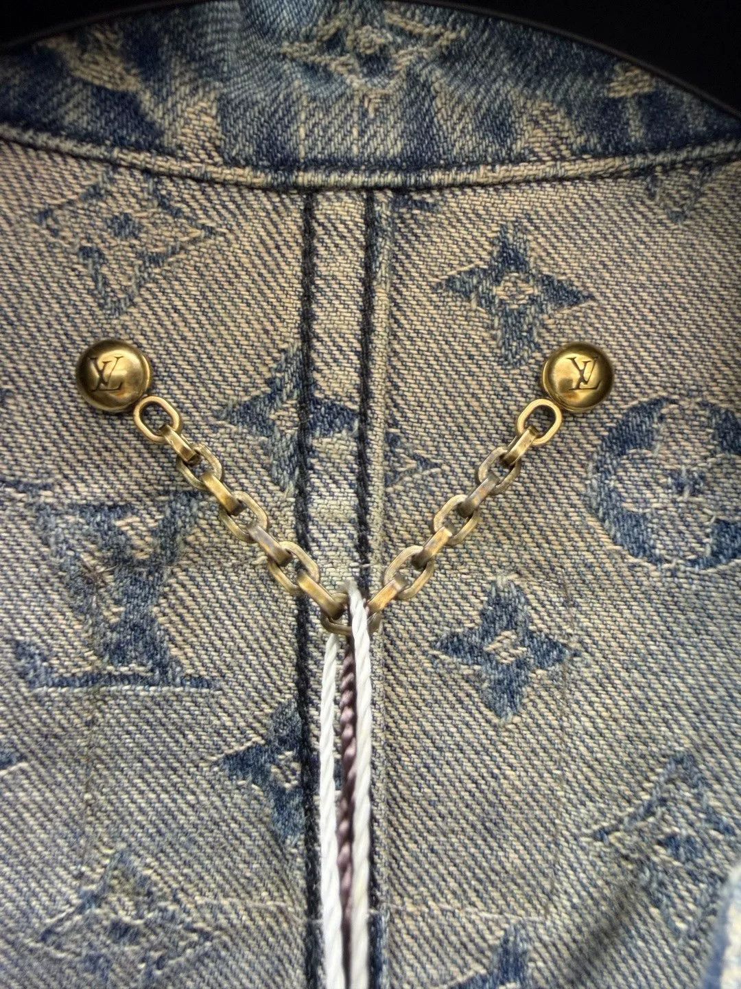 Louis Vuitton Louis Vuitton Supreme New Denim Jacket Size US M / EU 48-50 / 2 - 2 Thumbnail