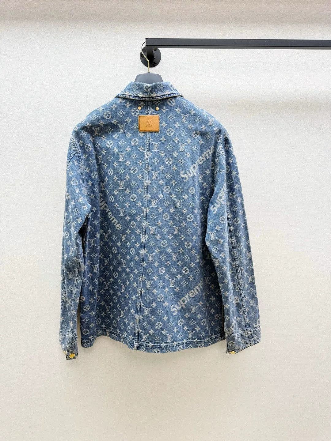 Louis Vuitton Louis Vuitton Supreme New Denim Jacket Size US M / EU 48-50 / 2 - 8 Thumbnail