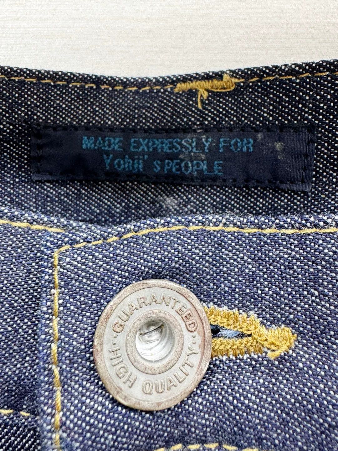 Yohji Yamamoto Yohji Yamamoto Low-Rise Jeans Size US 32 / EU 48 - 3 Thumbnail