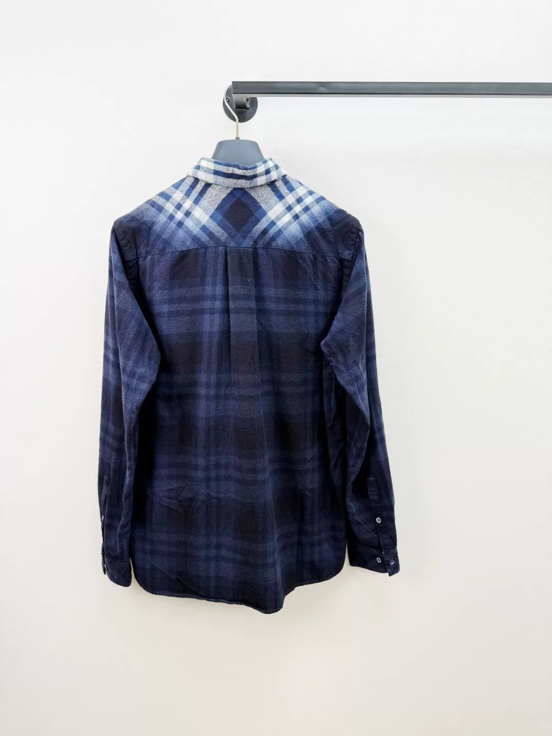 Sacai Sacai Gradient Check Shirt Size US L / EU 52-54 / 3 - 6 Thumbnail