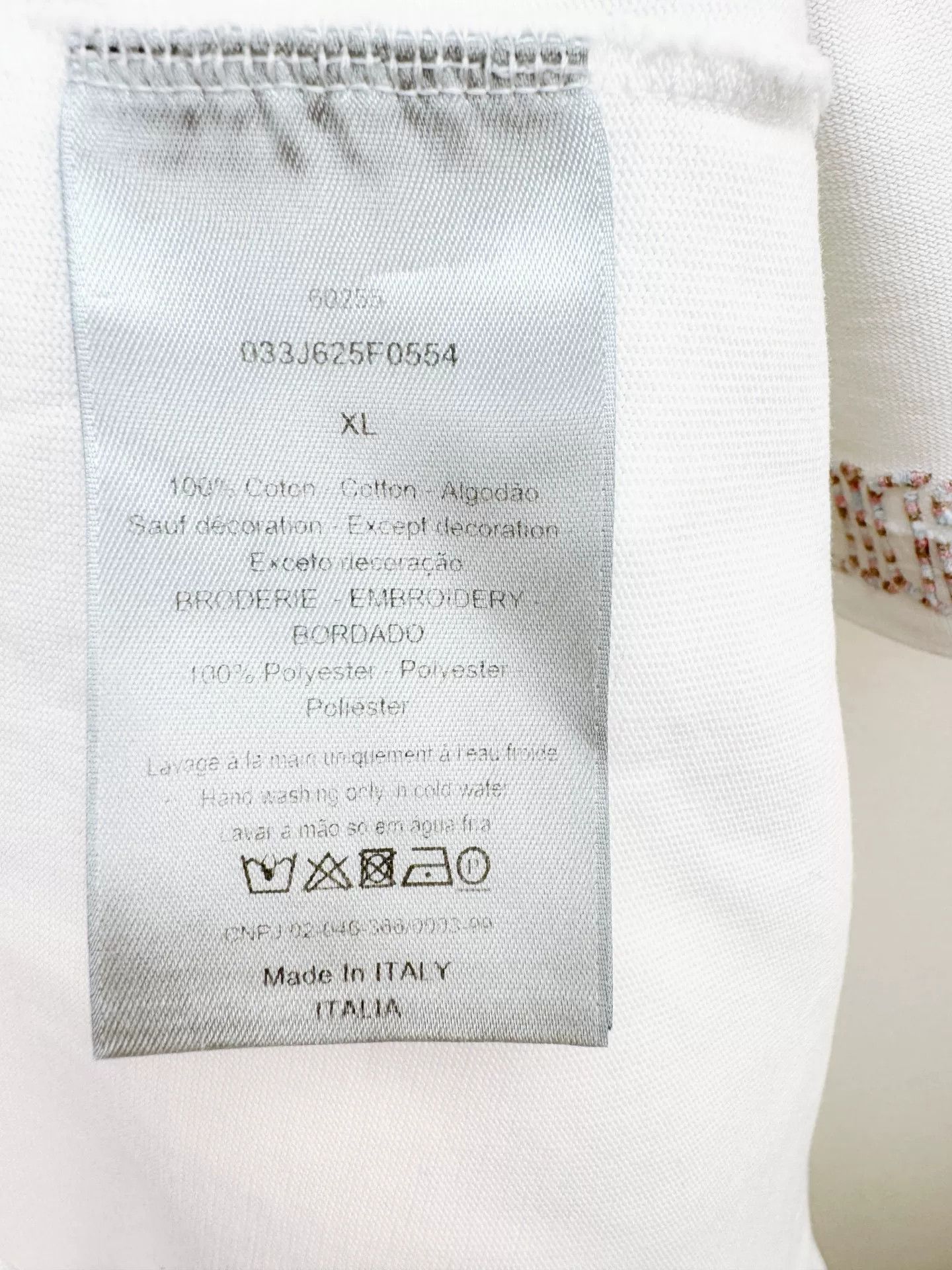 Dior Dior Short-Sleeve Top Size US XL / EU 56 / 4 - 8 Thumbnail