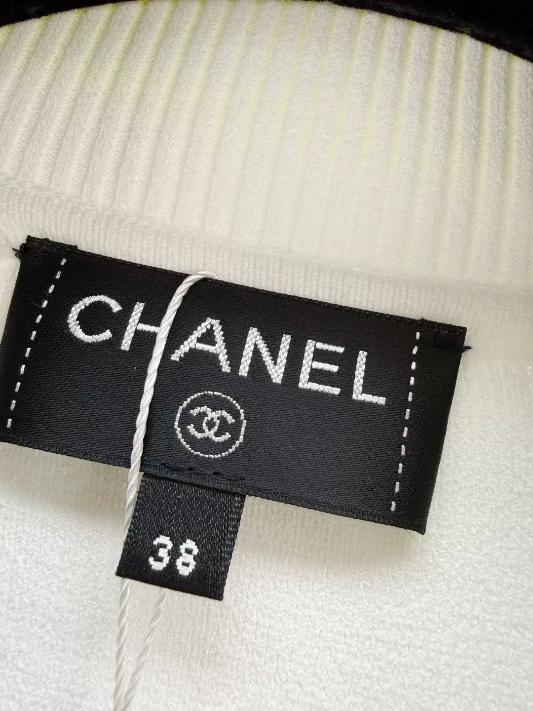 Chanel Chanel Ribbed Panel Baseball Jacket Size S / US 4 / IT 40 - 2 Thumbnail