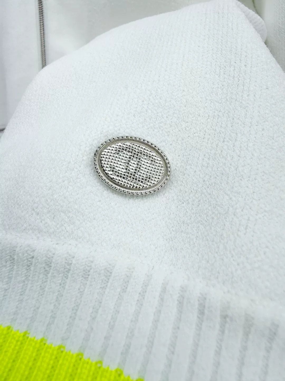 Chanel Chanel Ribbed Panel Baseball Jacket Size S / US 4 / IT 40 - 4 Thumbnail