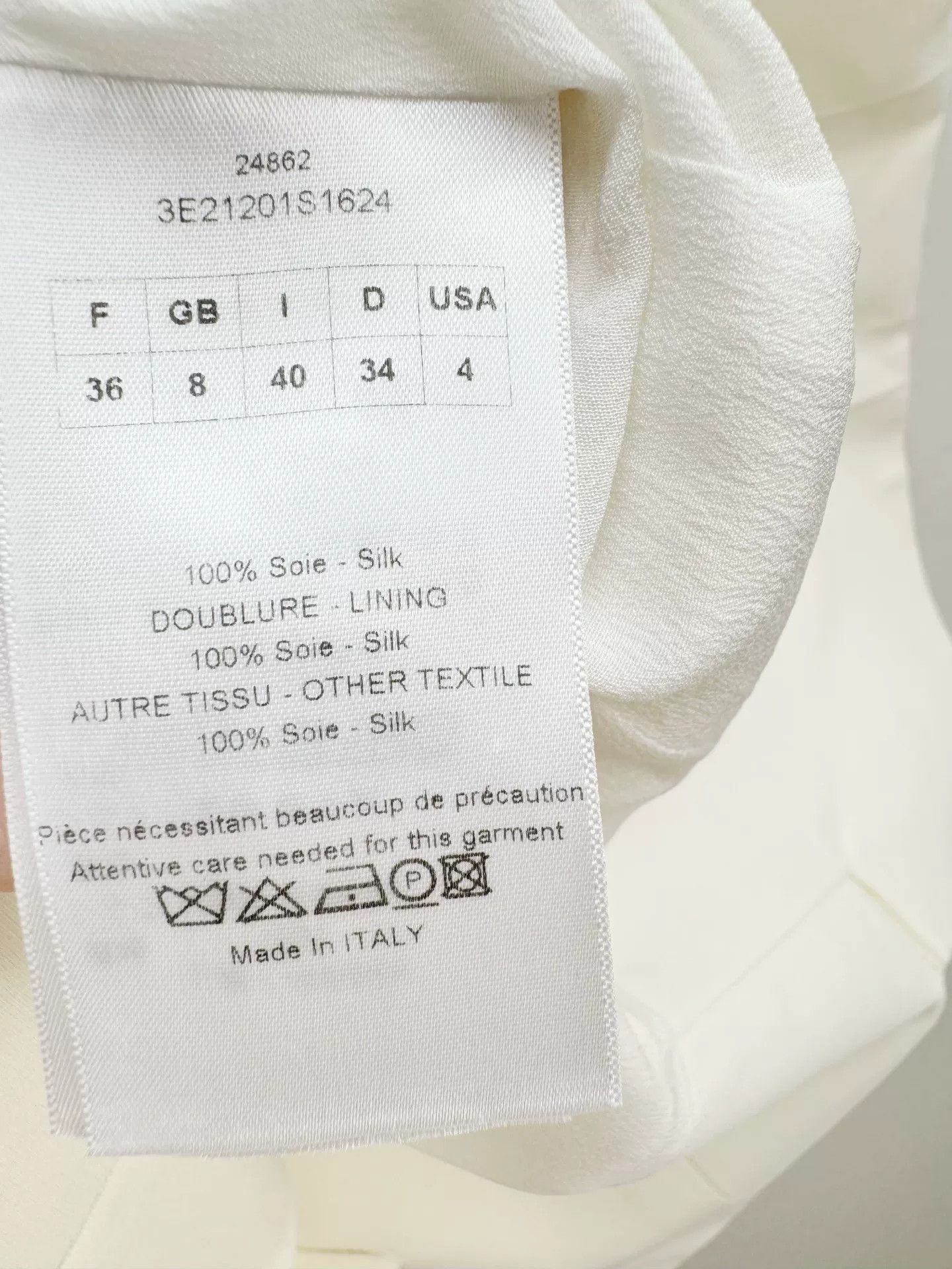 Dior Dior Silk Blazer Size 36 Size XS / US 0-2 / IT 36-38 - 5 Thumbnail