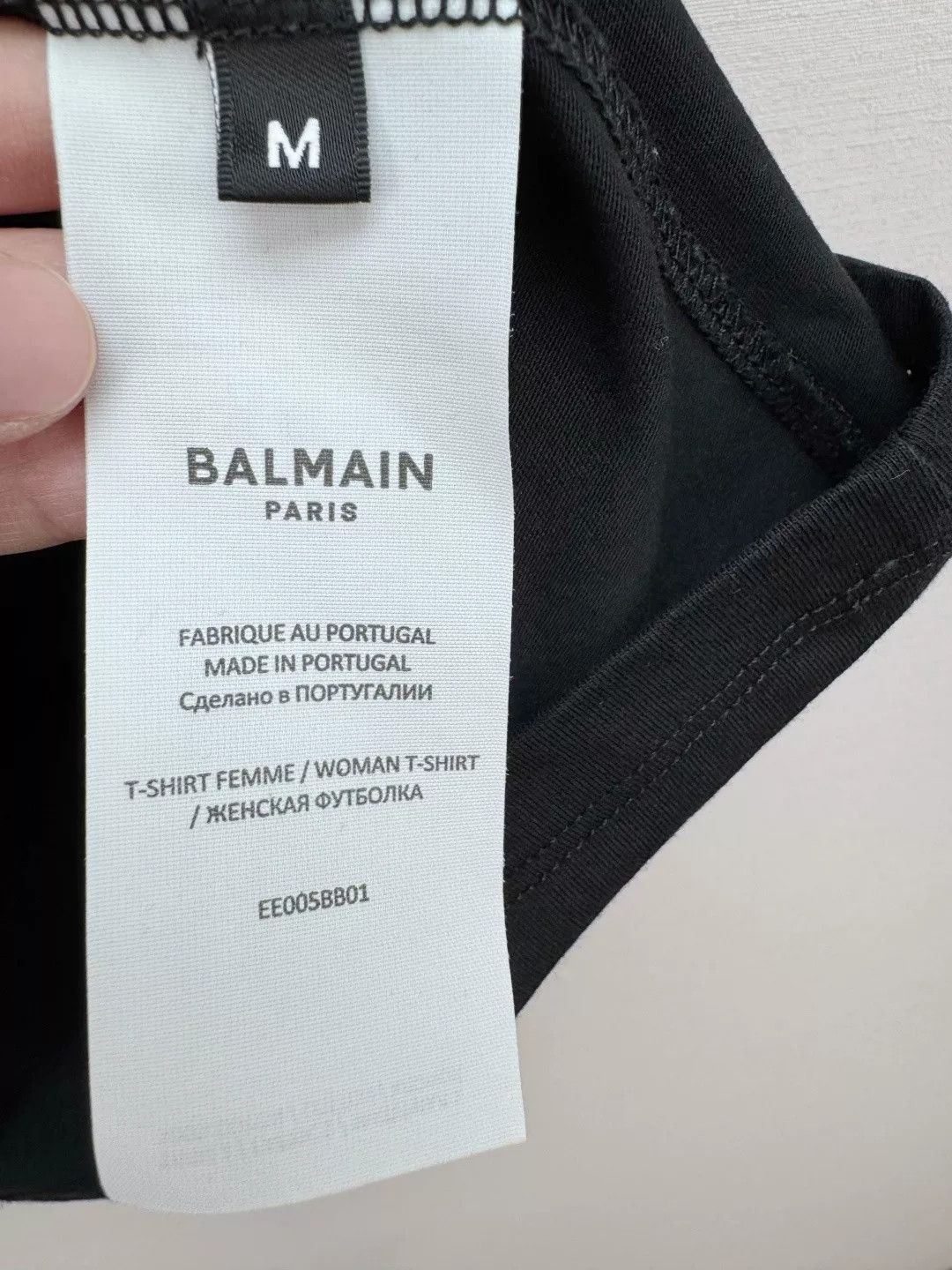 Balmain Balmain Short-Sleeve Women's Top Size M / US 6-8 / IT 42-44 - 5 Thumbnail