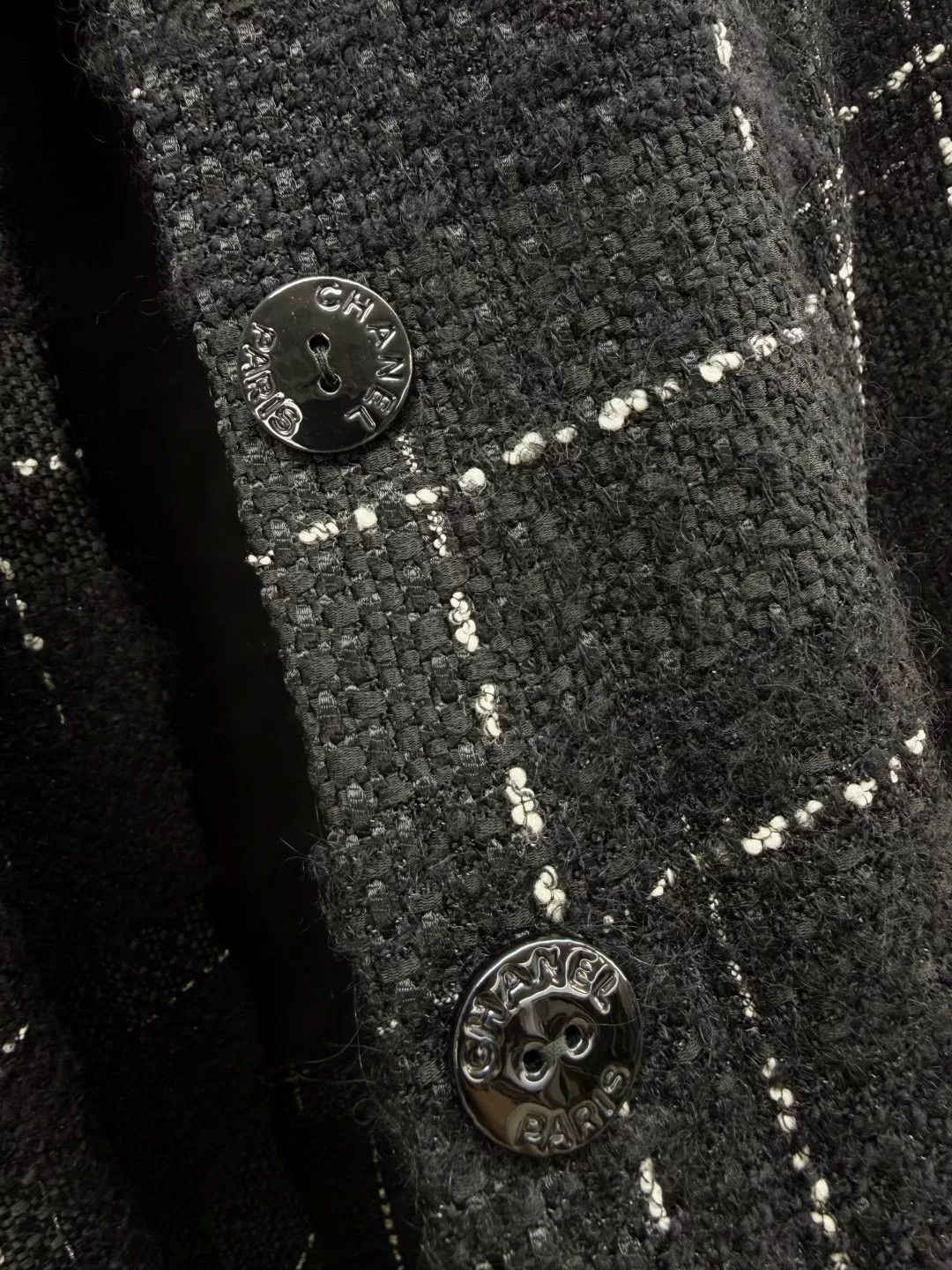 Chanel Chanel Plaid Knit Coat Size S / US 4 / IT 40 - 3 Thumbnail