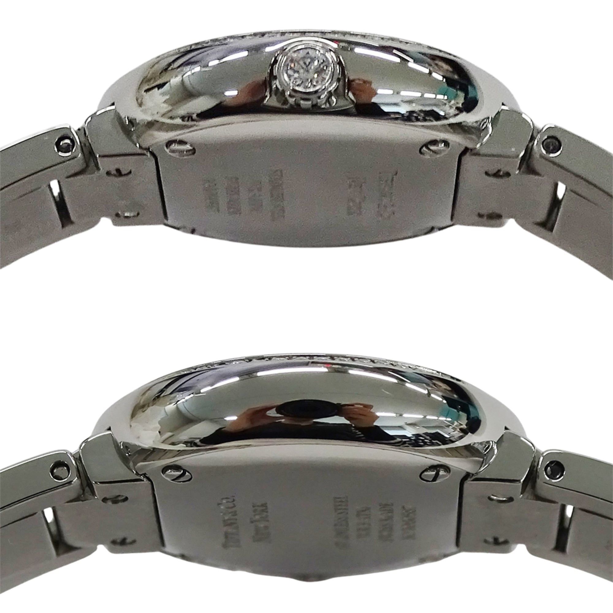 Tiffany & Co. Tiffany & Co. Women's Atlas Diamond Quartz Watch, Stainless Steel (SS), Silver/Navy, 69291651, Polished. Size ONE SIZE - 3 Thumbnail