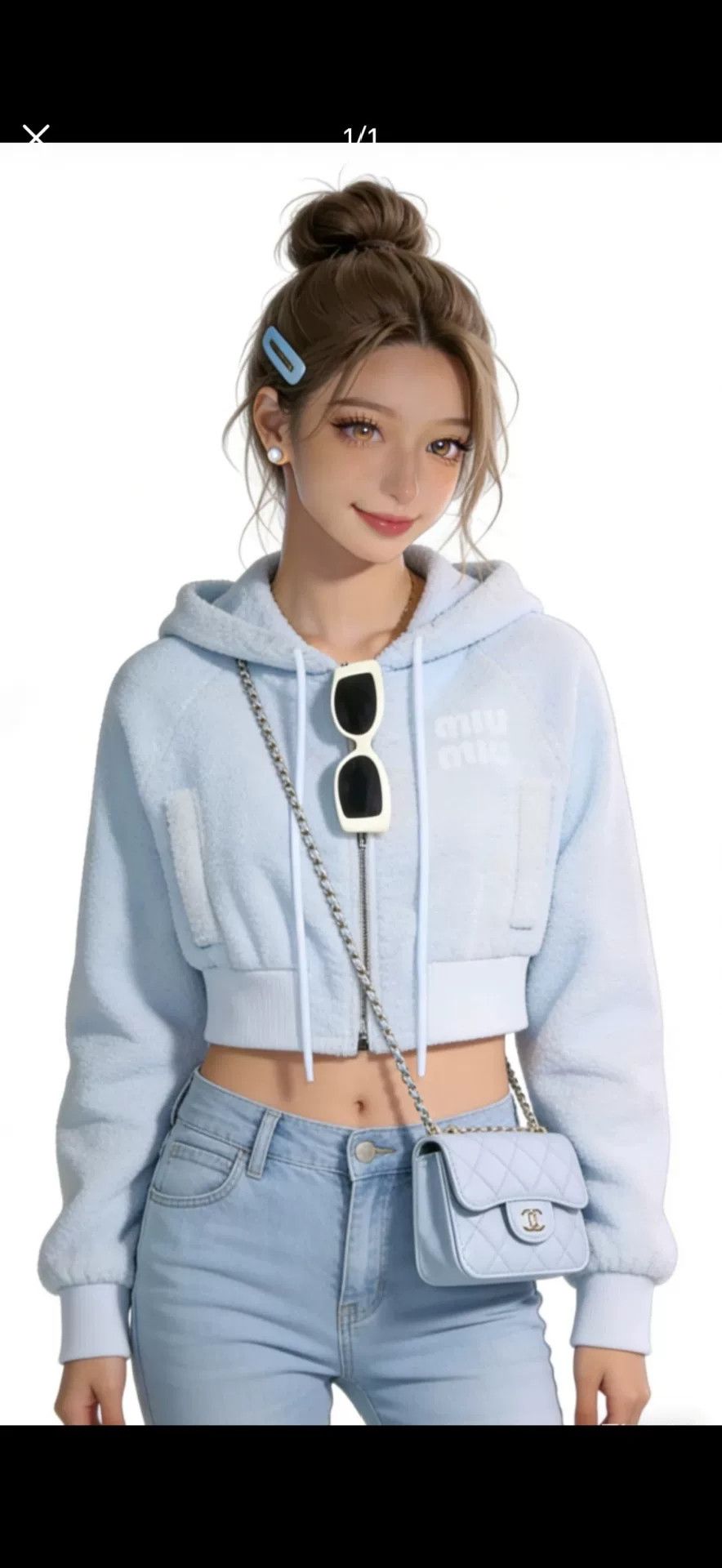 Miu Miu Miumiu Cropped Hooded Jacket Size S / US 4 / IT 40 - 7 Thumbnail