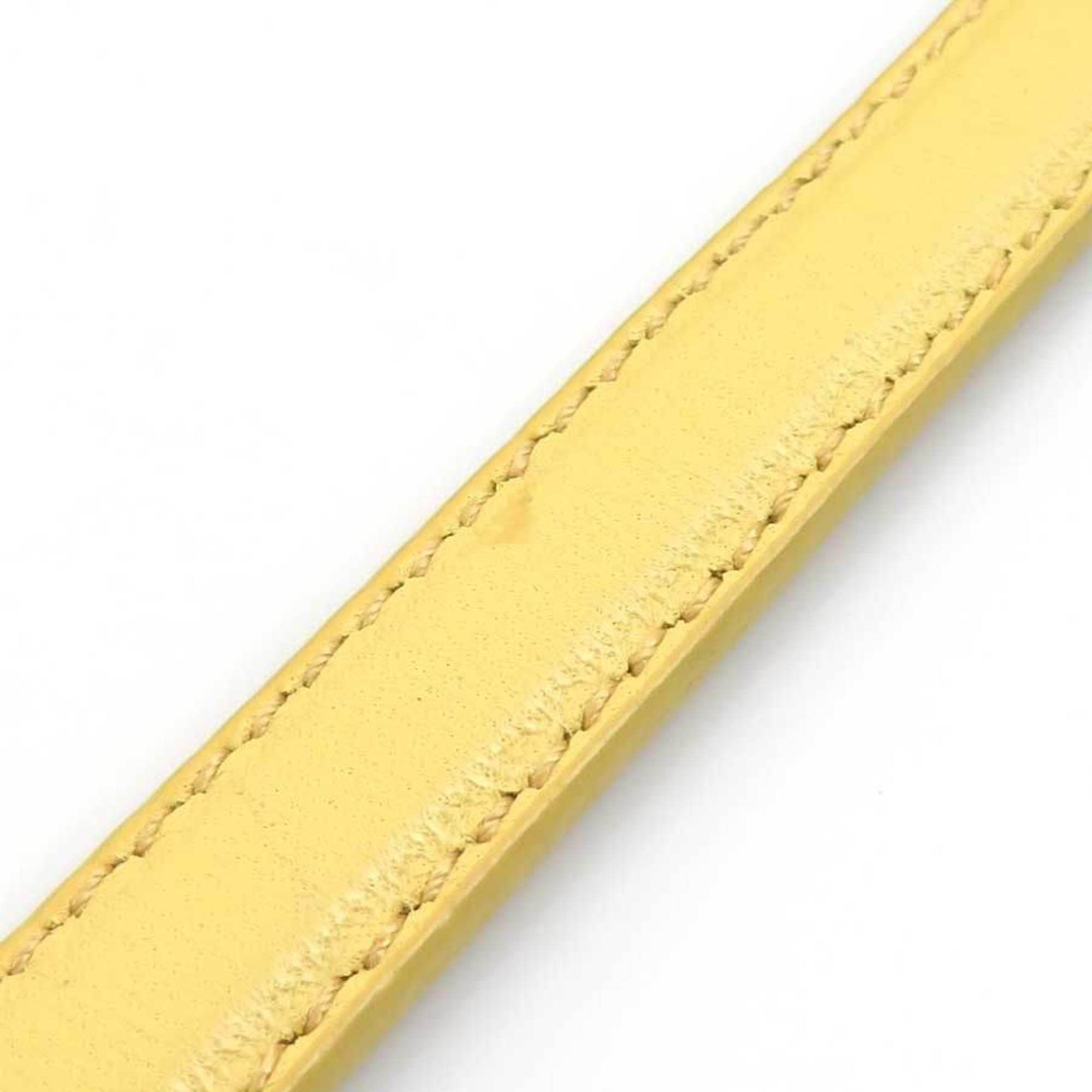 Saint Laurent Paris Saint Laurent Jamie Mini Leather Shoulder Bag, Cream Yellow Gold, Women's, 859174, Free Shipping, 90240a Size ONE SIZE - 12 Thumbnail