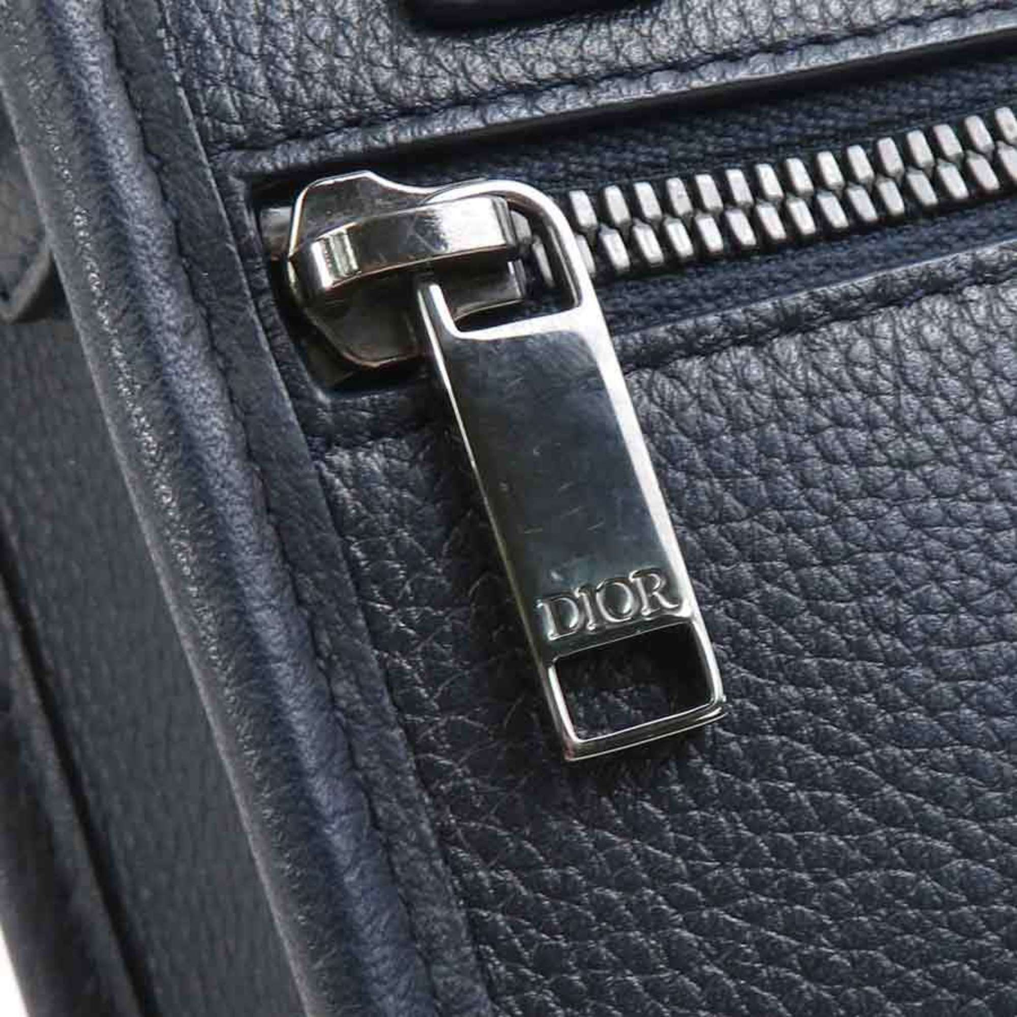 Dior Christian Dior shoulder bag x OTANI WORKSHOP, leather, navy, men's, free shipping, 90241i Size ONE SIZE - 10 Thumbnail