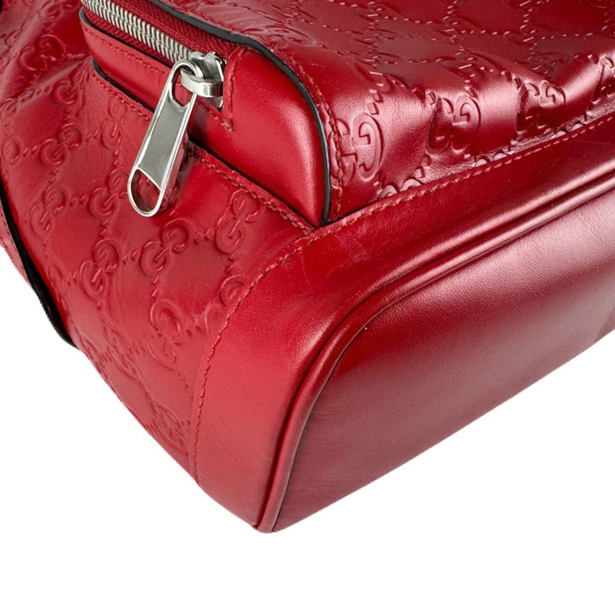 Gucci Gucci Backpack, Guccissima Leather, Red, Women's, 450967, Free Shipping, z8965 Size ONE SIZE - 8 Thumbnail