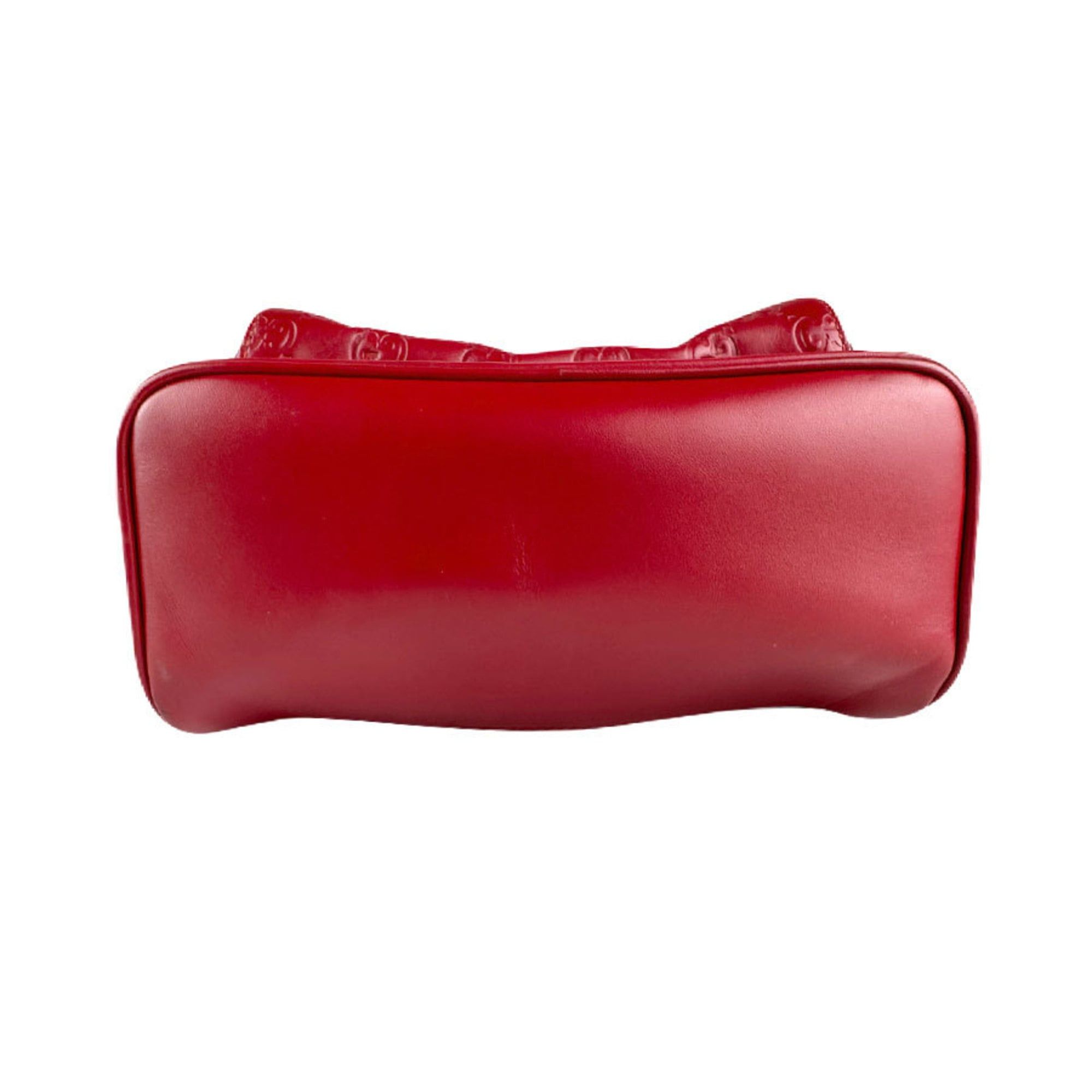 Gucci Gucci Backpack, Guccissima Leather, Red, Women's, 450967, Free Shipping, z8965 Size ONE SIZE - 4 Thumbnail