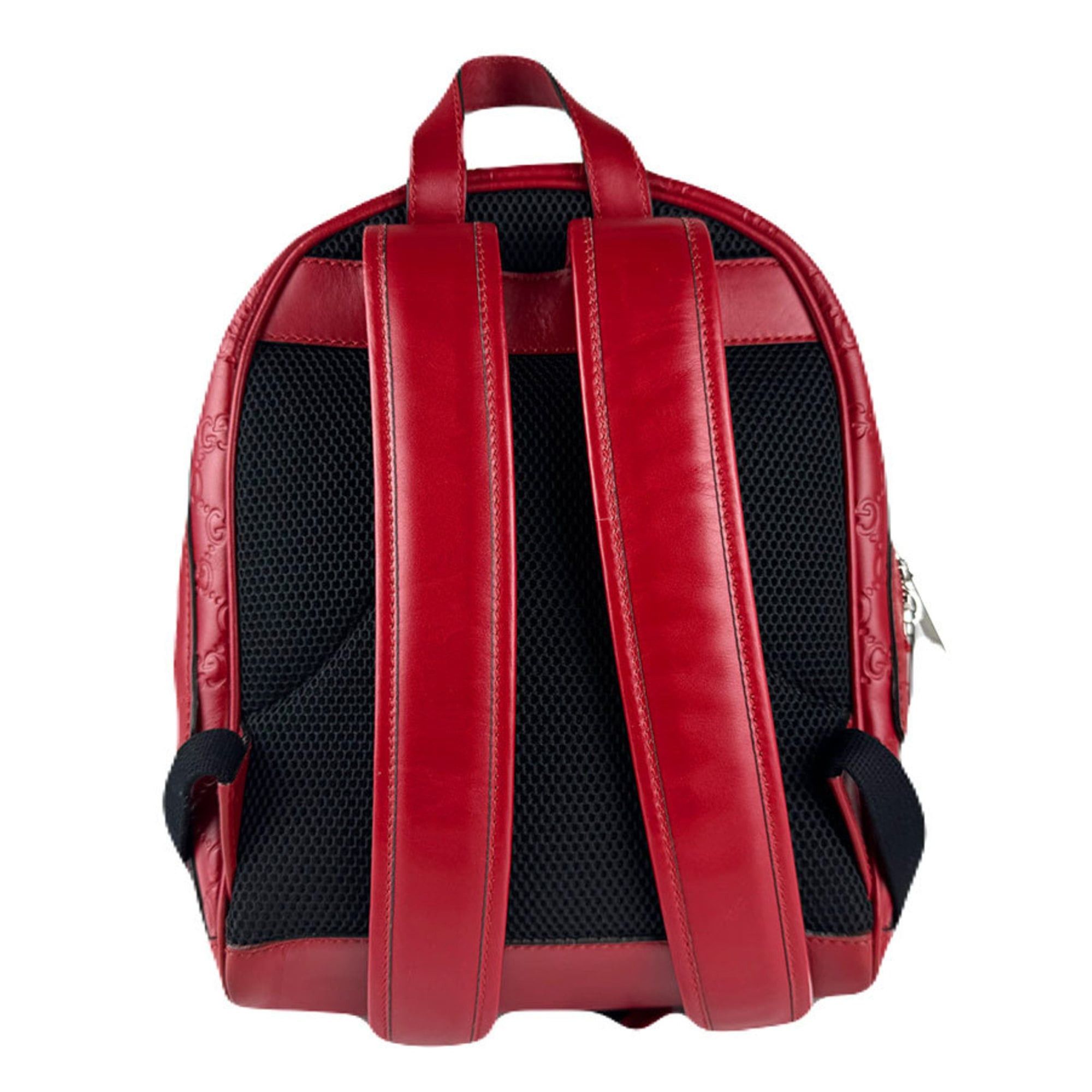 Gucci Gucci Backpack, Guccissima Leather, Red, Women's, 450967, Free Shipping, z8965 Size ONE SIZE - 3 Thumbnail