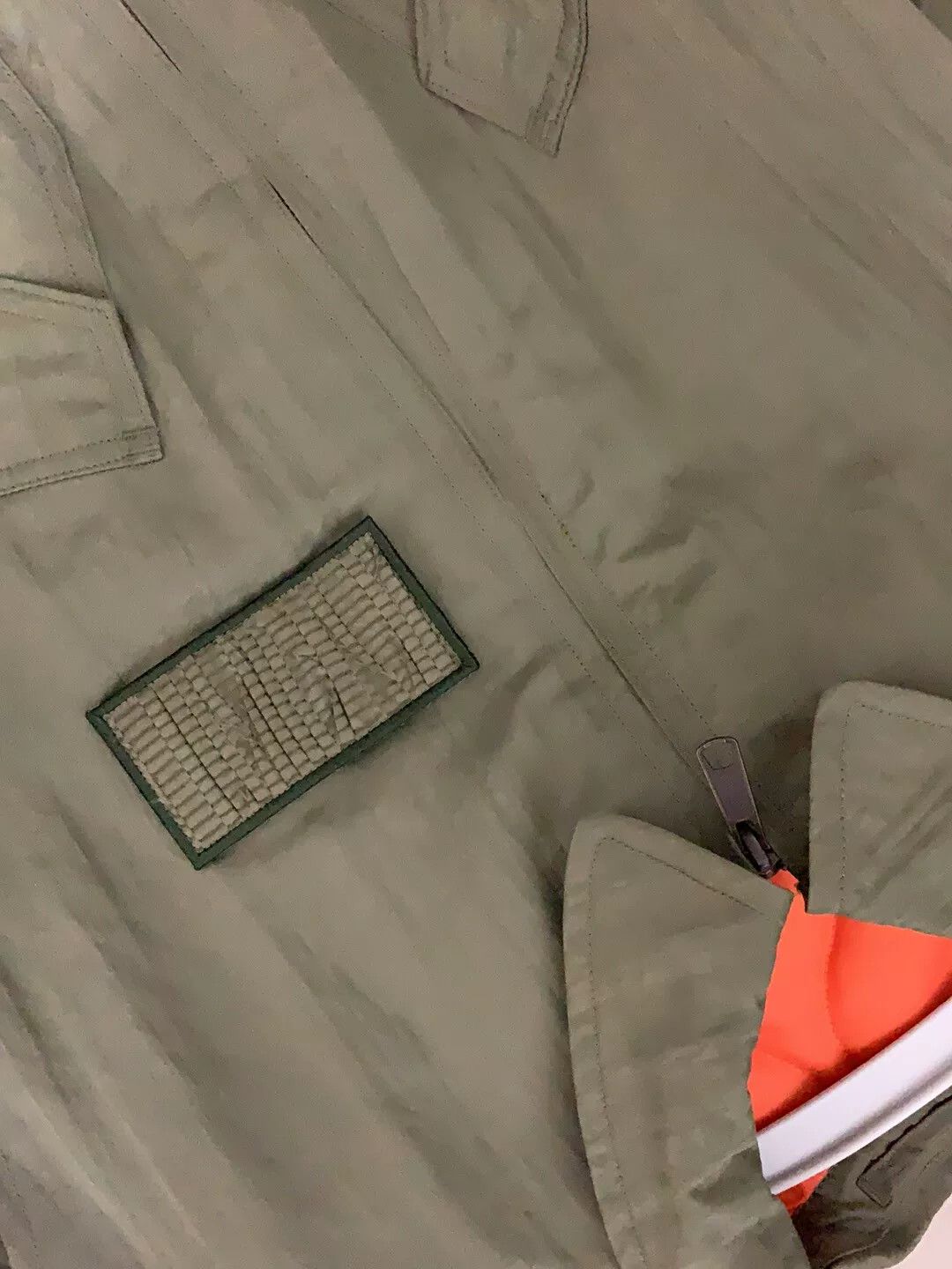 Japanese Brand KUON Salt Shrink Nylon Air Force Jacket Size US M / EU 48-50 / 2 - 2 Thumbnail