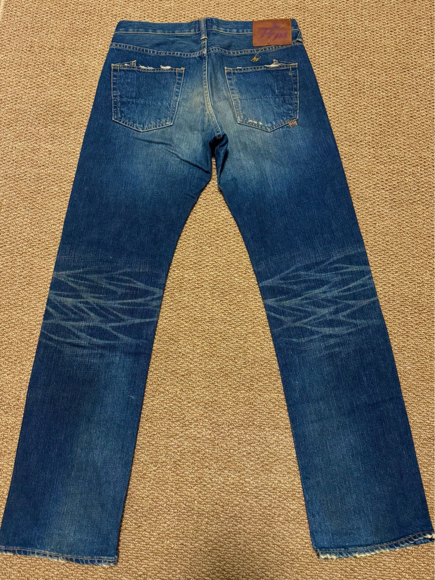 Prps Prps Blue Distressed Denim Jeans Size US 31 - 2 Thumbnail