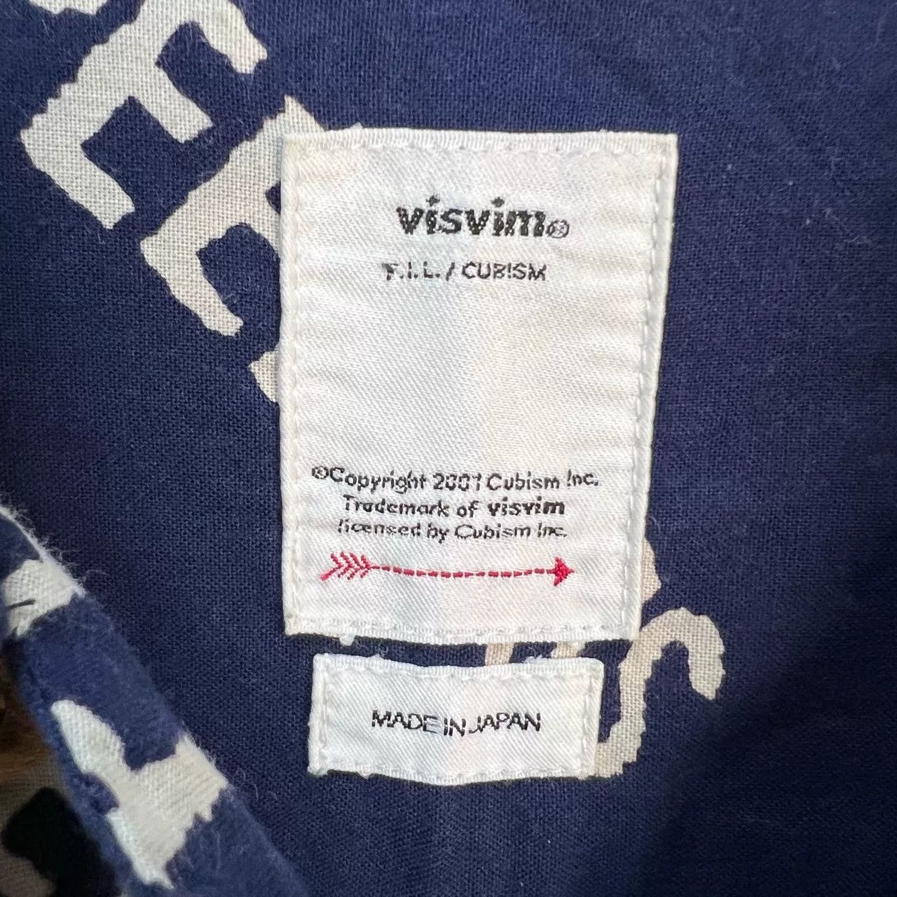 Visvim visvim Navy PEERLESS Print Short-Sleeve Shirt Size US XXL / EU 58 / 5 - 4 Thumbnail