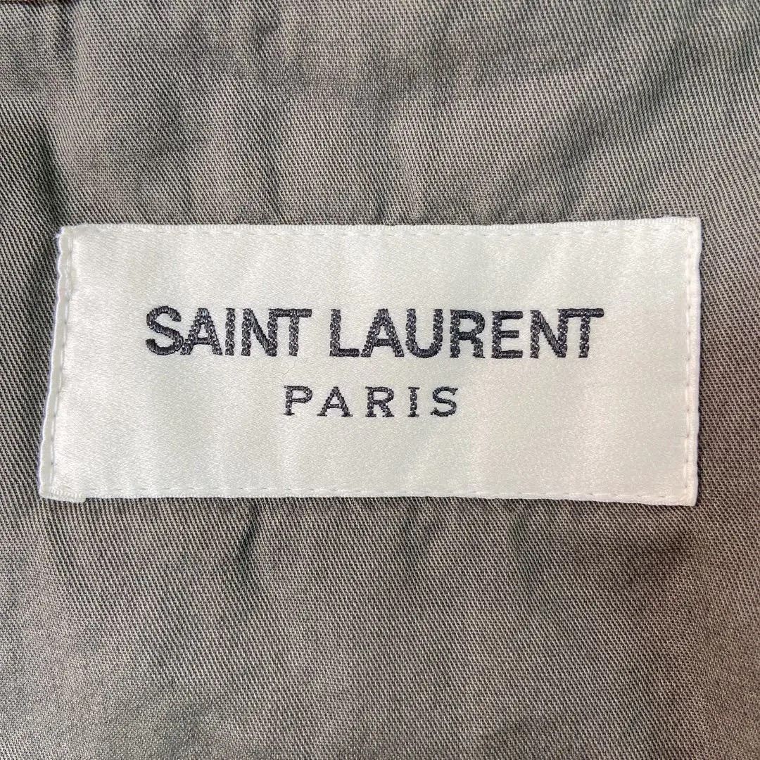 Saint Laurent Paris Saint Laurent Olive Green Hooded Jacket Size XS / US 0-2 / IT 36-38 - 7 Thumbnail