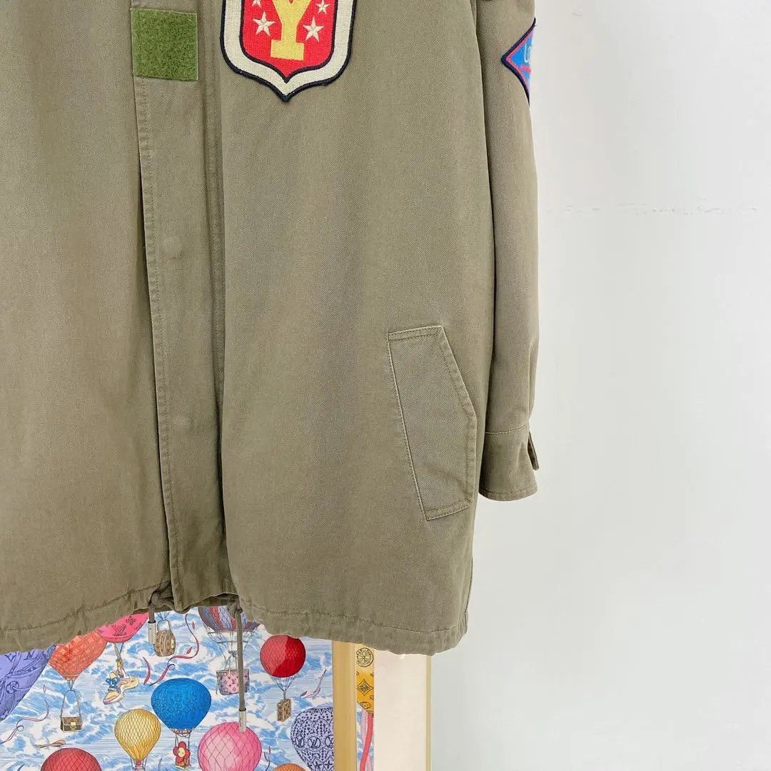 Saint Laurent Paris Saint Laurent Olive Green Hooded Jacket Size XS / US 0-2 / IT 36-38 - 4 Thumbnail