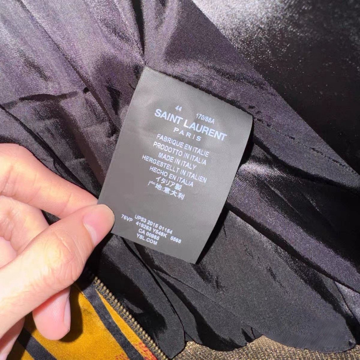 Saint Laurent Paris Saint Laurent 16SS Palm Tree Jacket Size US S / EU 44-46 / 1 - 3 Thumbnail