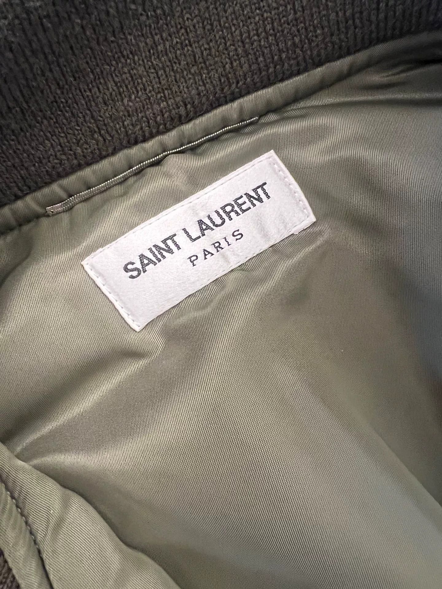 Saint Laurent Paris Saint Laurent Paris MA-1 Flight Jacket Size US S / EU 44-46 / 1 - 3 Thumbnail