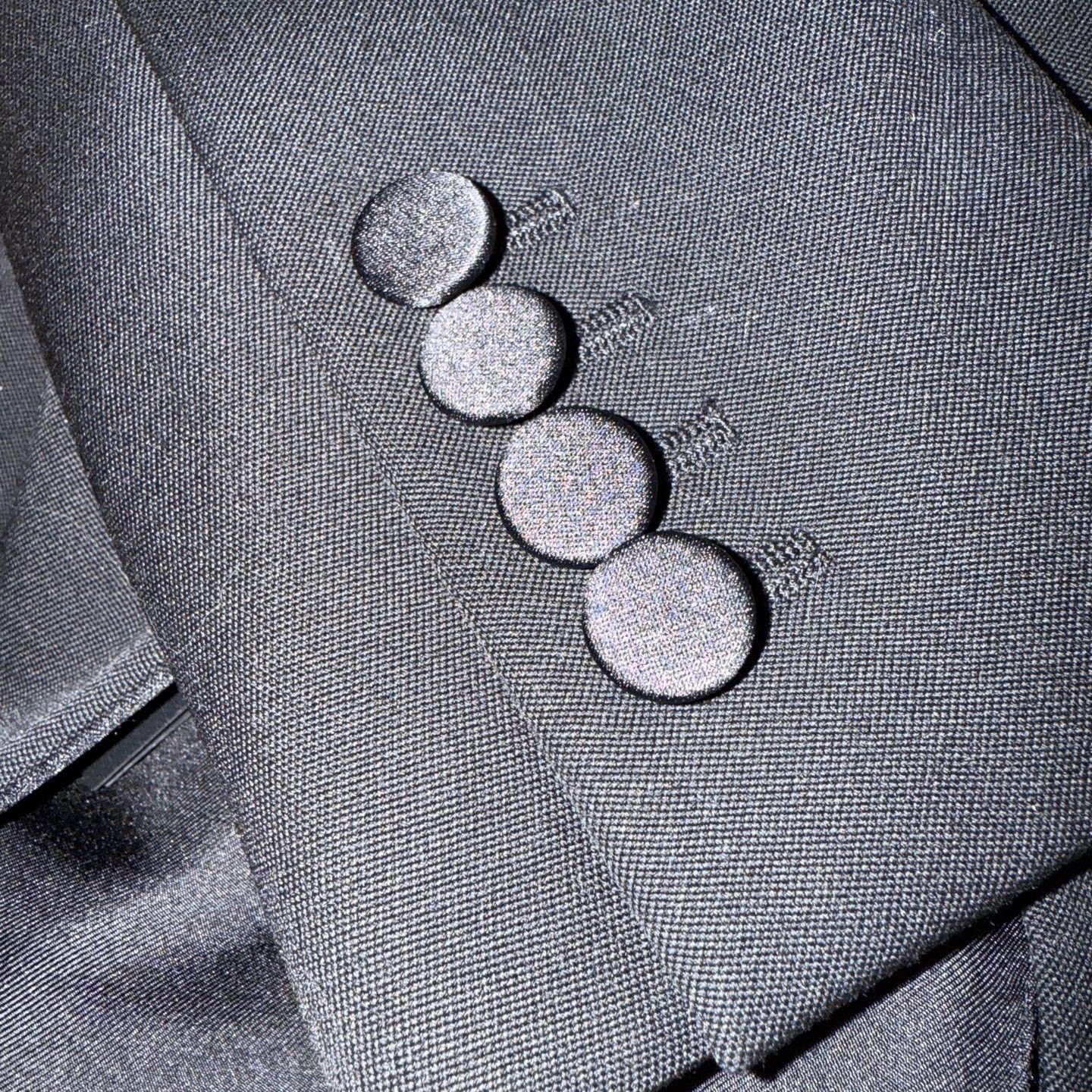 Saint Laurent Paris Saint Laurent Black Blazer Size S / US 4 / IT 40 - 6 Thumbnail