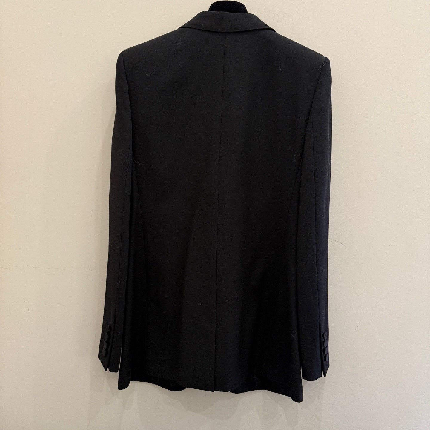 Saint Laurent Paris Saint Laurent Black Blazer Size S / US 4 / IT 40 - 2 Thumbnail
