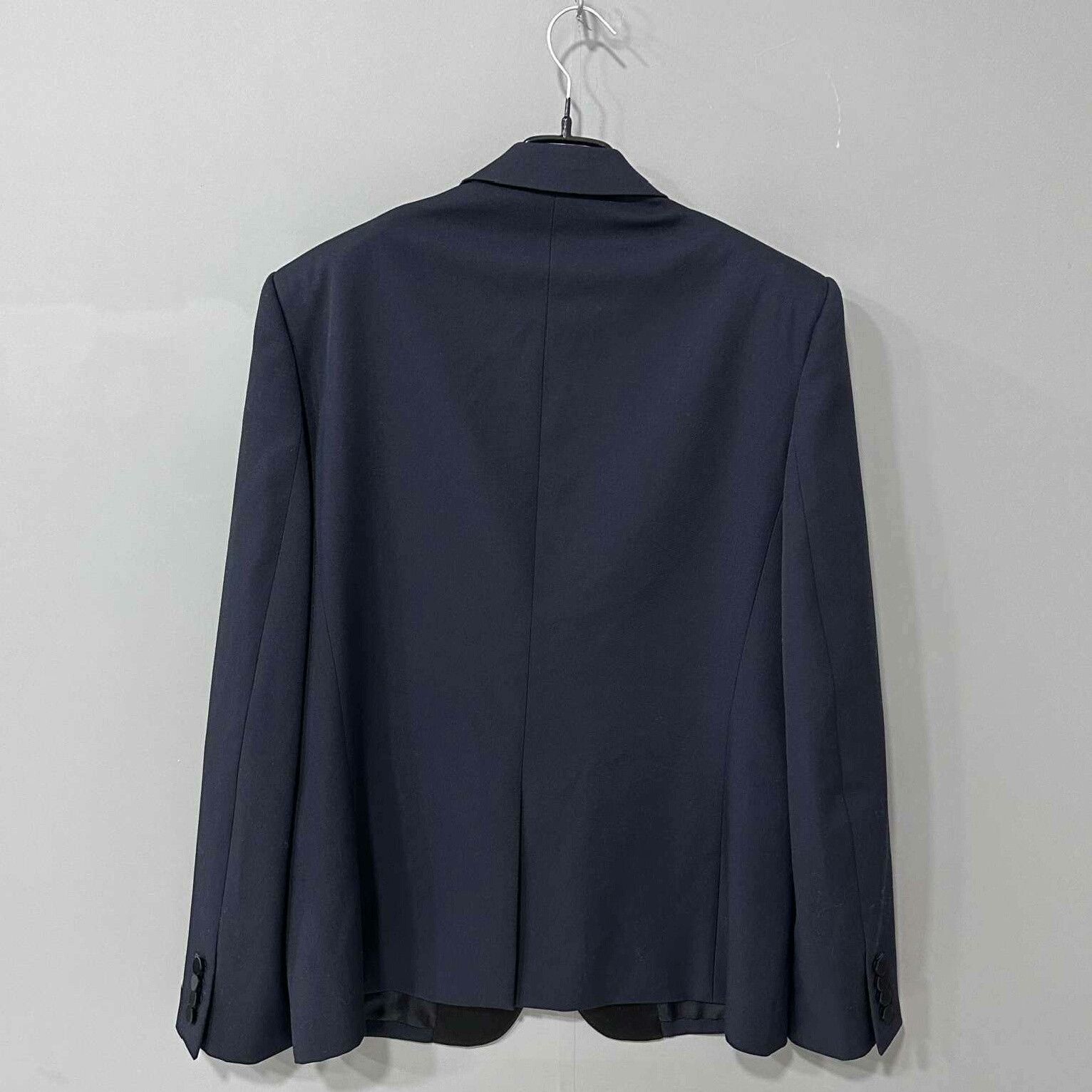 Saint Laurent Paris Saint Laurent Dark Blue Single-Button Blazer Size US M / EU 48-50 / 2 - 3 Thumbnail