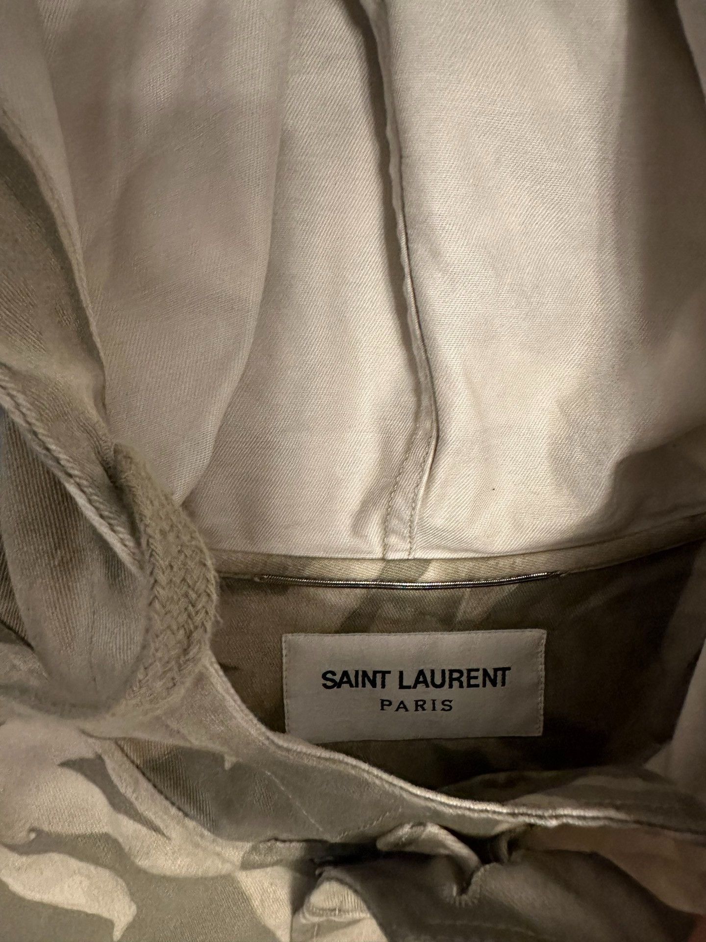 Saint Laurent Paris Saint Laurent Camouflage Parka Coat Size US M / EU 48-50 / 2 - 6 Thumbnail