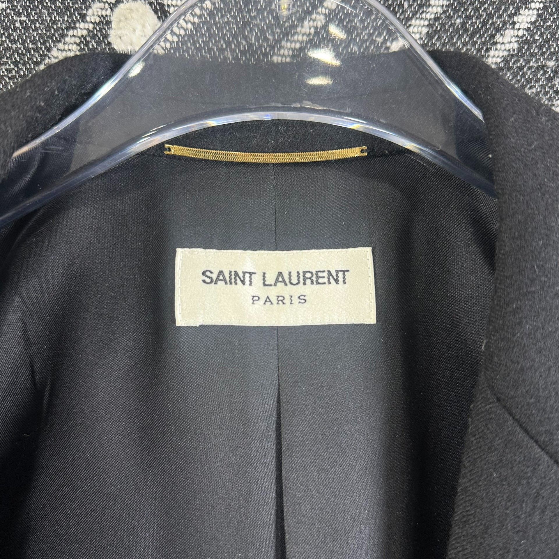 Saint Laurent Paris Saint Laurent Black Anchor Blazer Size XS / US 0-2 / IT 36-38 - 7 Thumbnail