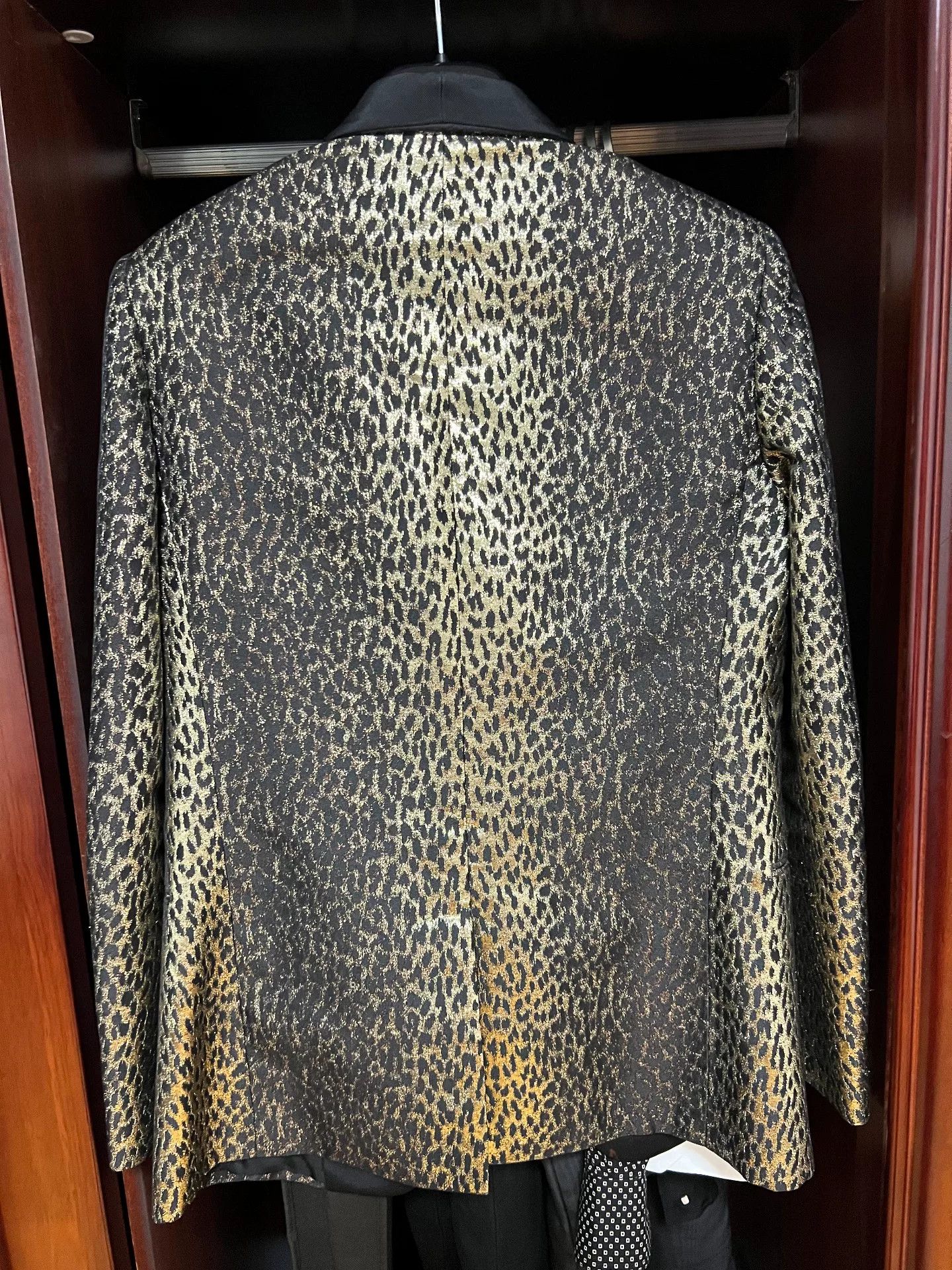 Saint Laurent Paris Saint Laurent Leopard Print Blazer Size US S / EU 44-46 / 1 - 5 Thumbnail