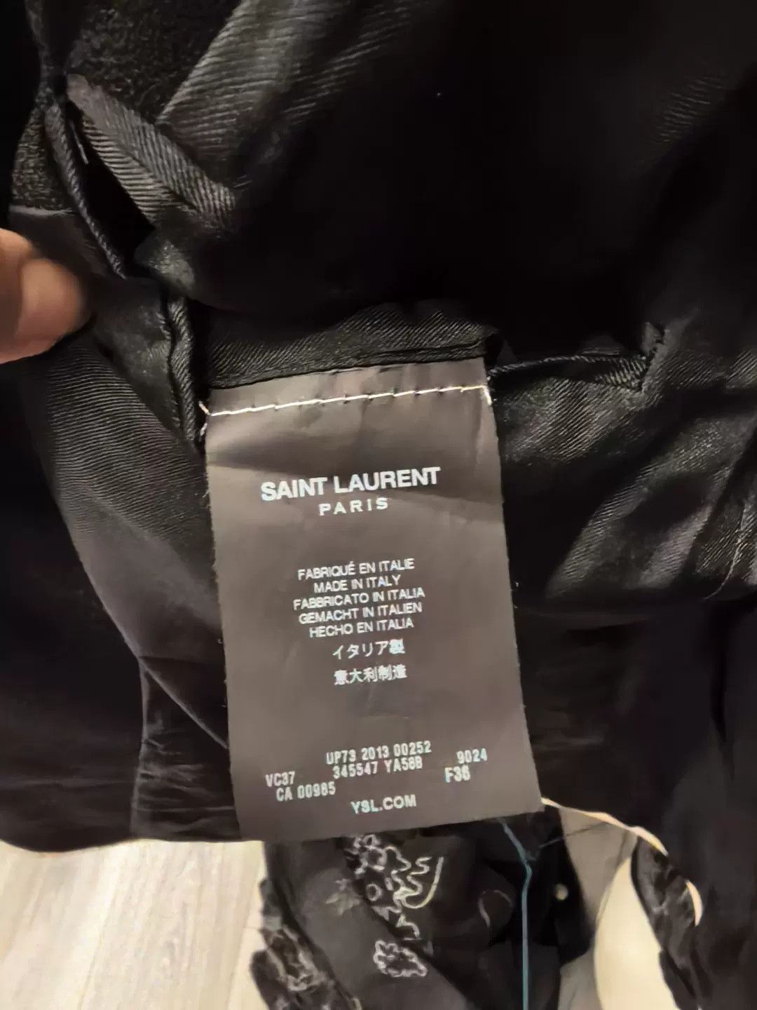 Saint Laurent Paris Saint Laurent YSL Wool Blazer Size XS / US 0-2 / IT 36-38 - 4 Thumbnail