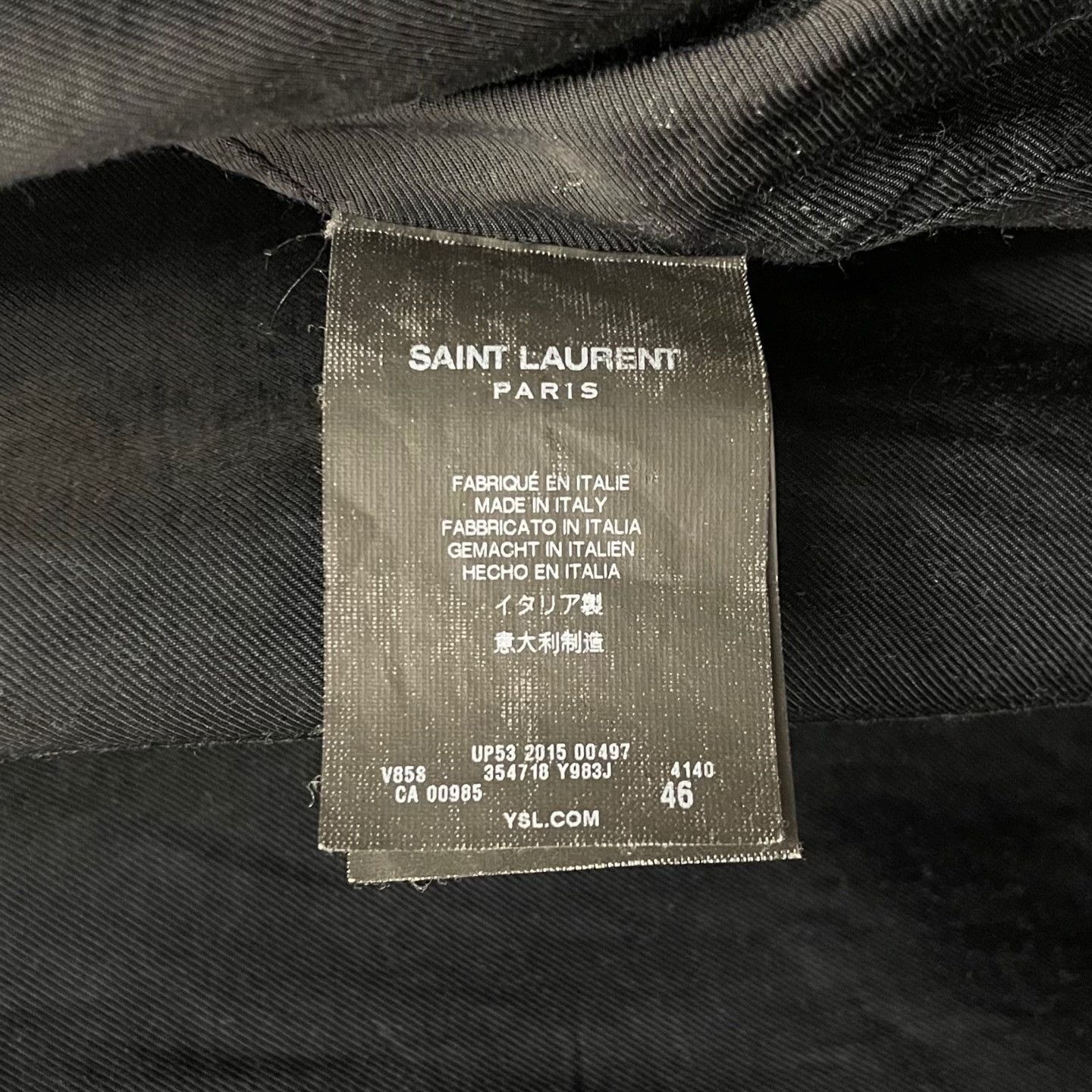 Saint Laurent Paris Saint Laurent Varsity Jacket Size US S / EU 44-46 / 1 - 6 Thumbnail