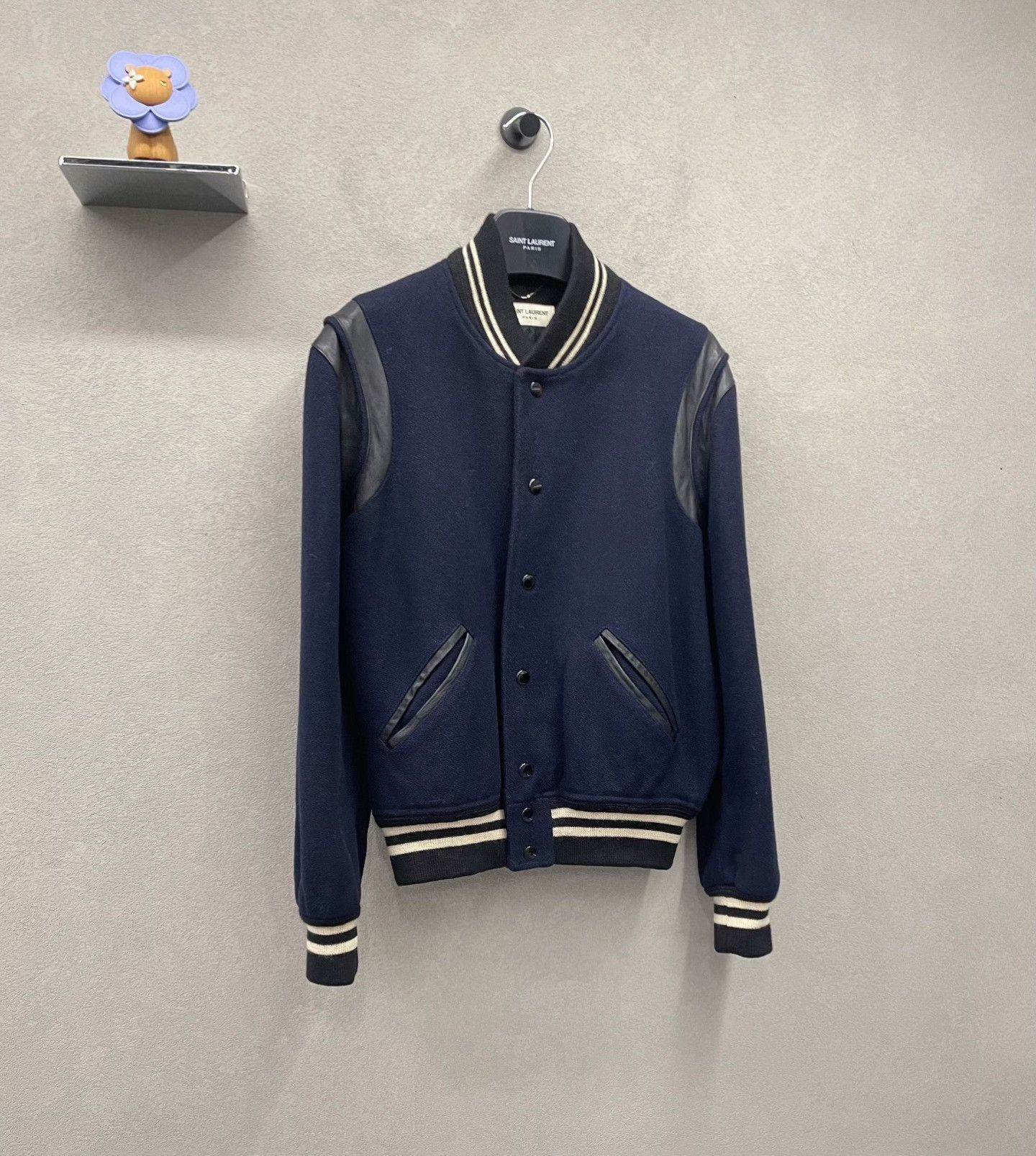Saint Laurent Paris Saint Laurent Varsity Jacket Size US S / EU 44-46 / 1 - 3 Thumbnail