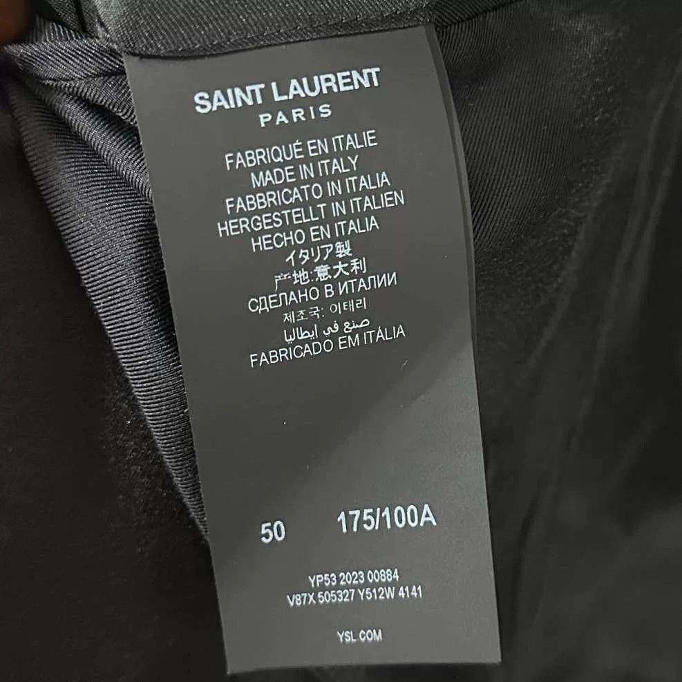 Saint Laurent Paris Saint Laurent Paris Dark Blue Blazer Size US M / EU 48-50 / 2 - 5 Thumbnail