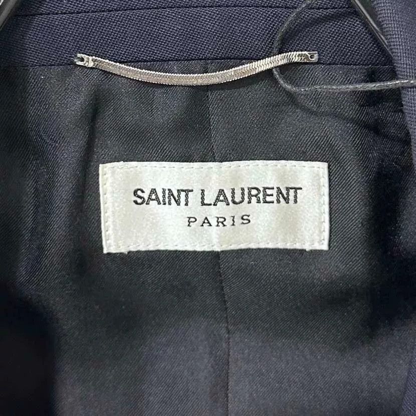 Saint Laurent Paris Saint Laurent Paris Dark Blue Blazer Size US M / EU 48-50 / 2 - 4 Thumbnail