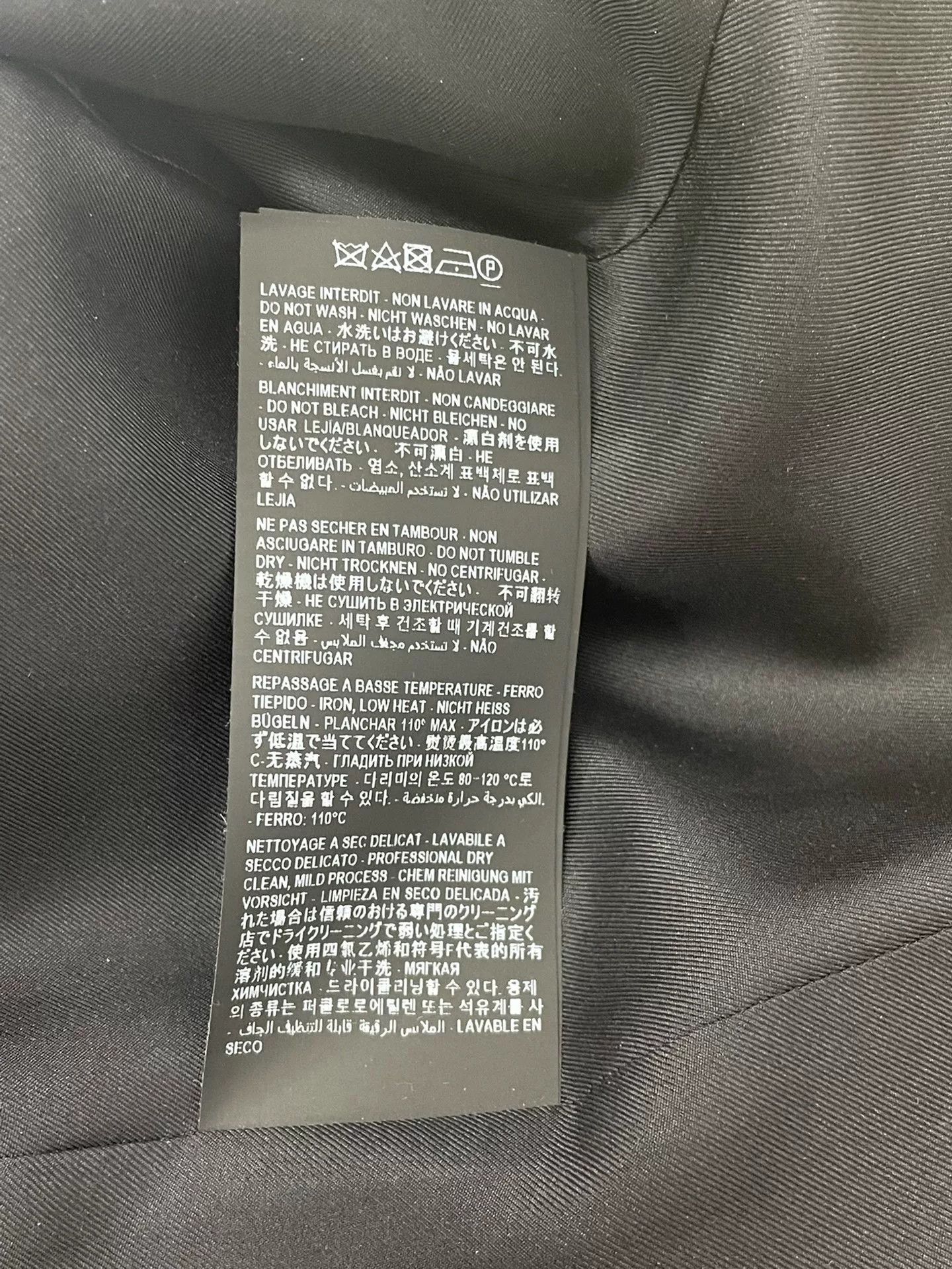 Saint Laurent Paris Saint Laurent Classic Wool Black Dress Size M / US 6-8 / IT 42-44 - 7 Thumbnail