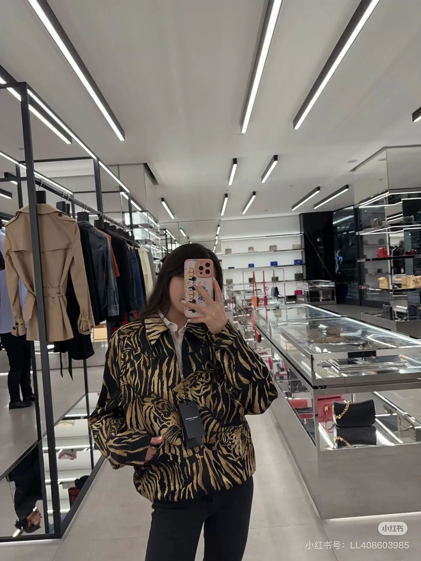 Saint Laurent Paris Saint Laurent Black Gold Tiger Jacket Size S / US 4 / IT 40 - 3 Thumbnail