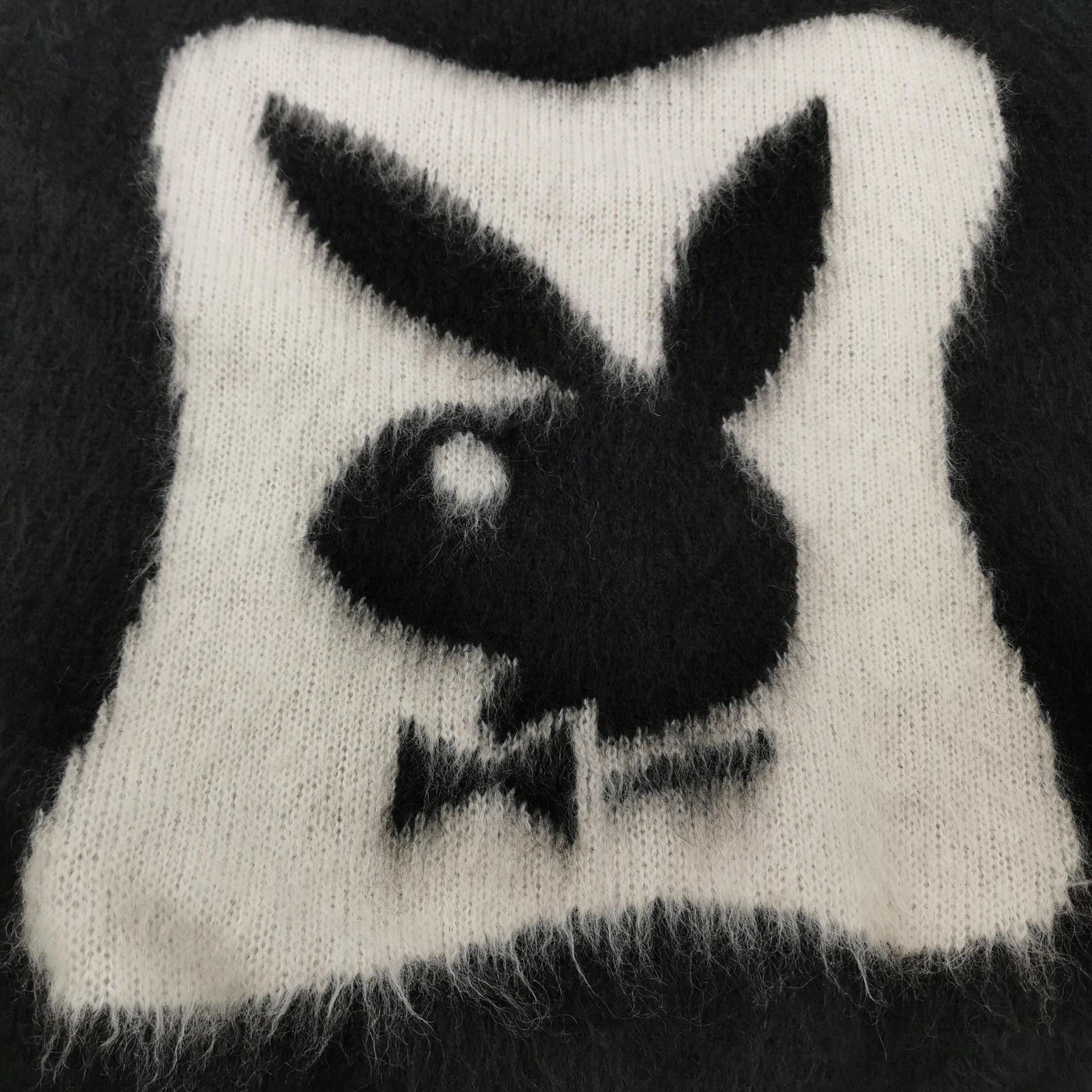 Saint Laurent Paris Saint Laurent x Playboy Mohair Sweater Size US S / EU 44-46 / 1 - 3 Thumbnail