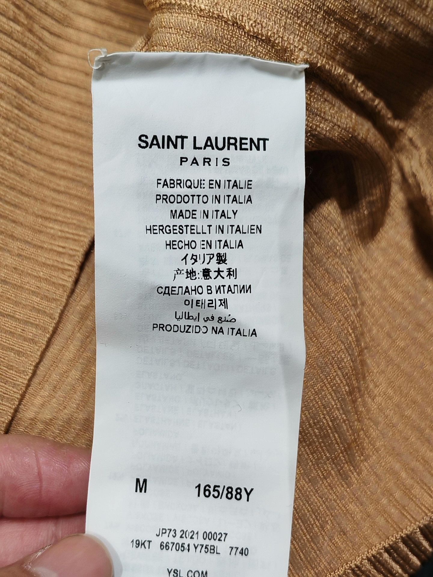 Saint Laurent Paris Saint Laurent Off-Shoulder Feather Knit Top Size M / US 6-8 / IT 42-44 - 4 Thumbnail