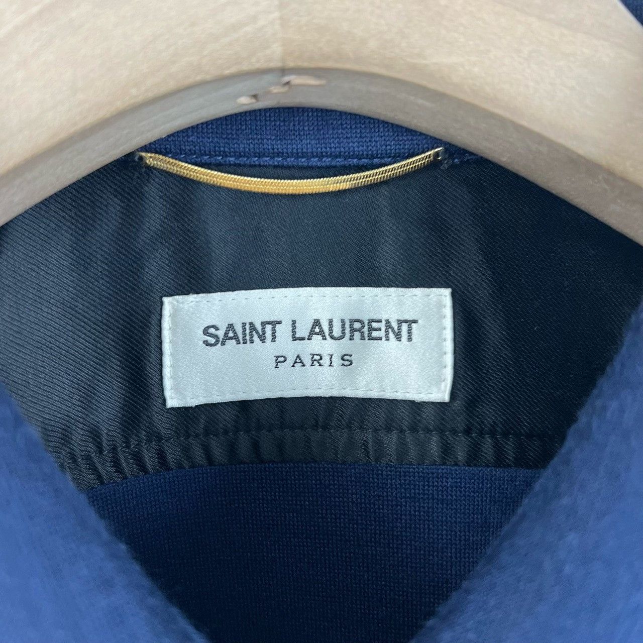 Saint Laurent Paris Saint Laurent Blue YSL Embroidery Jacket Size US M / EU 48-50 / 2 - 3 Thumbnail