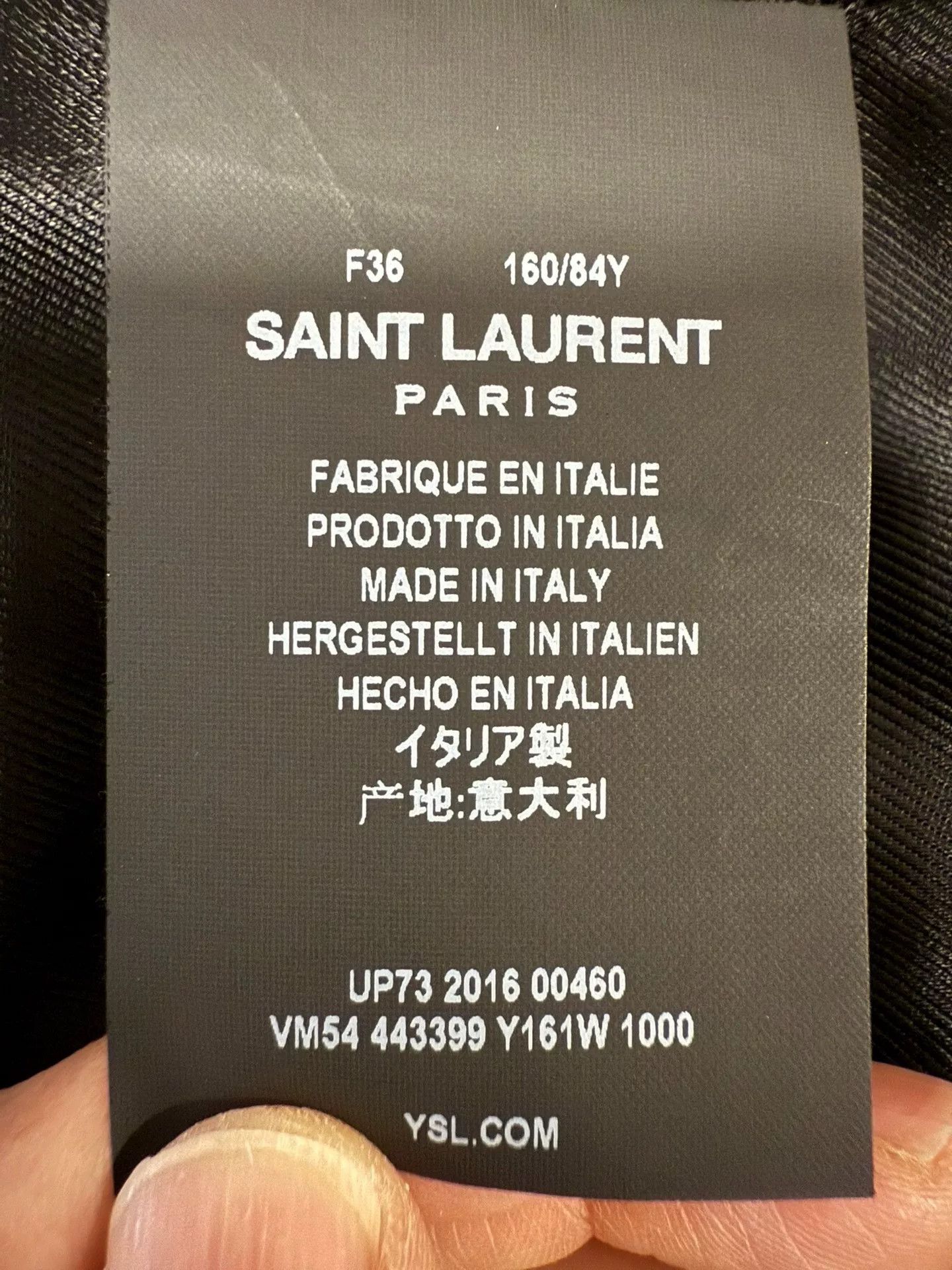 Saint Laurent Paris Saint Laurent Black Bomber Jacket Size XS / US 0-2 / IT 36-38 - 4 Thumbnail