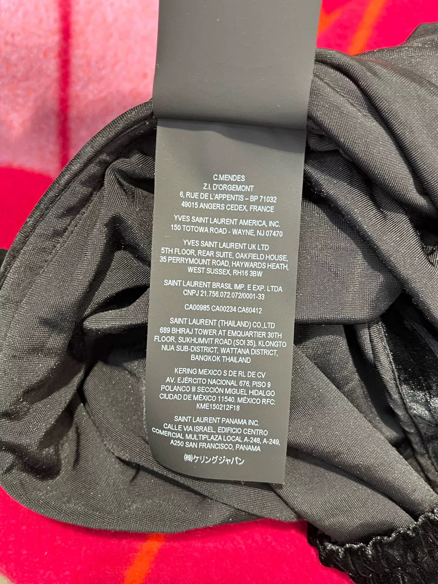 Saint Laurent Paris SAINT LAURENT Elastic Waist Wide-Leg Pants Size 36" / US 14 / IT 50 - 6 Thumbnail