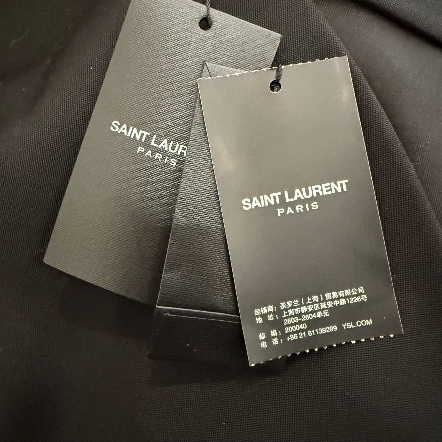 Saint Laurent Paris Saint Laurent Black Blazer Size S / US 4 / IT 40 - 4 Thumbnail