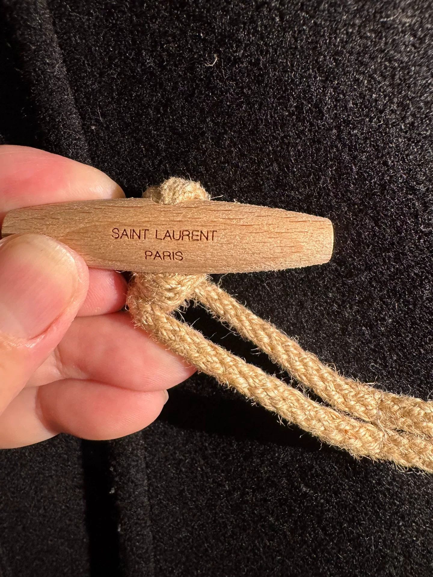 Saint Laurent Paris YSL Saint Laurent Black Wool Coat Size XXS / US 00 / IT 34 - 5 Thumbnail