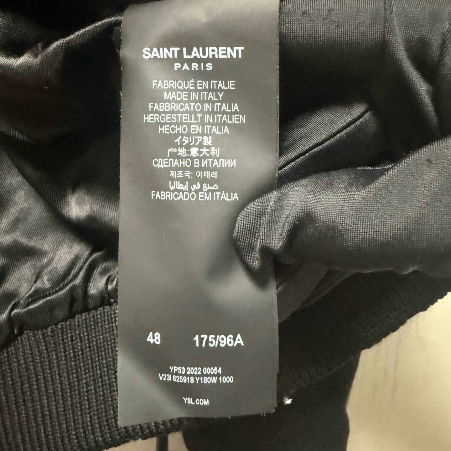 Saint Laurent Paris Saint Laurent YSL Embroidered Baseball Jacket Size US M / EU 48-50 / 2 - 4 Thumbnail