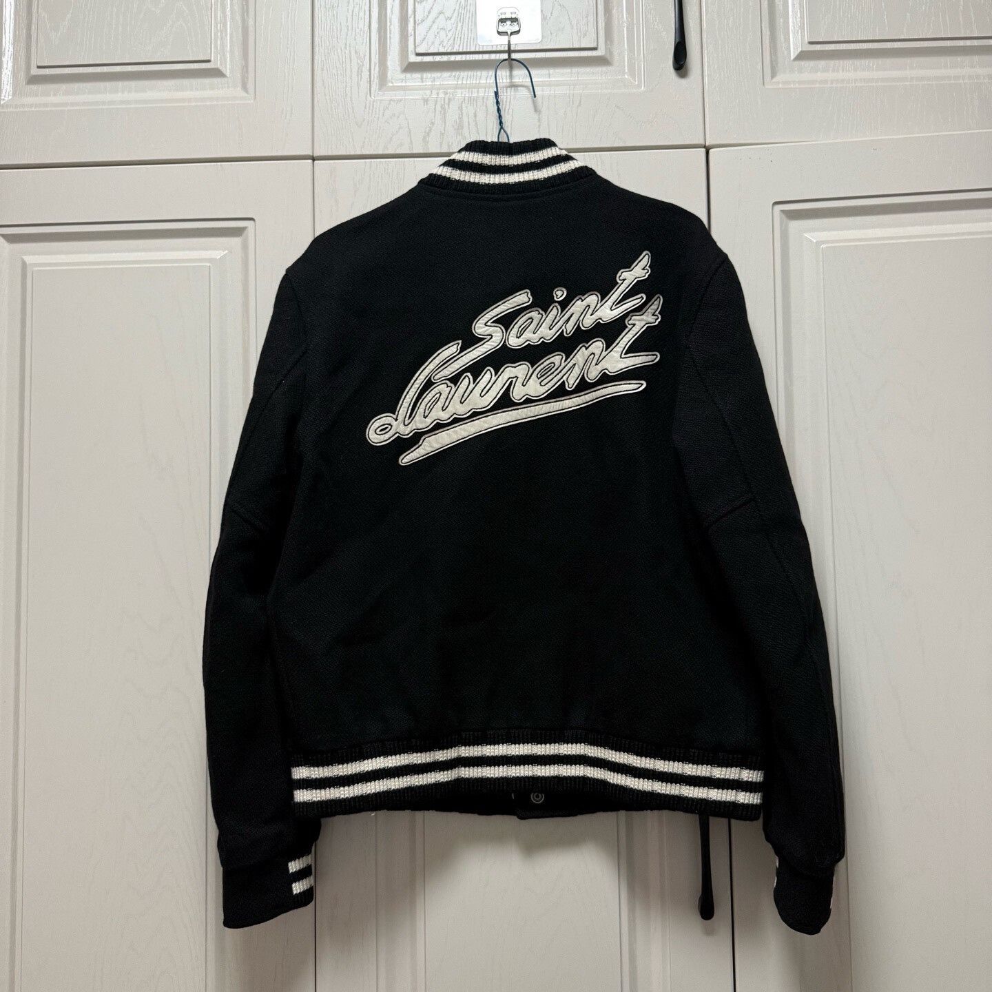 Saint Laurent Paris Saint Laurent YSL Embroidered Baseball Jacket Size US M / EU 48-50 / 2 - 2 Thumbnail