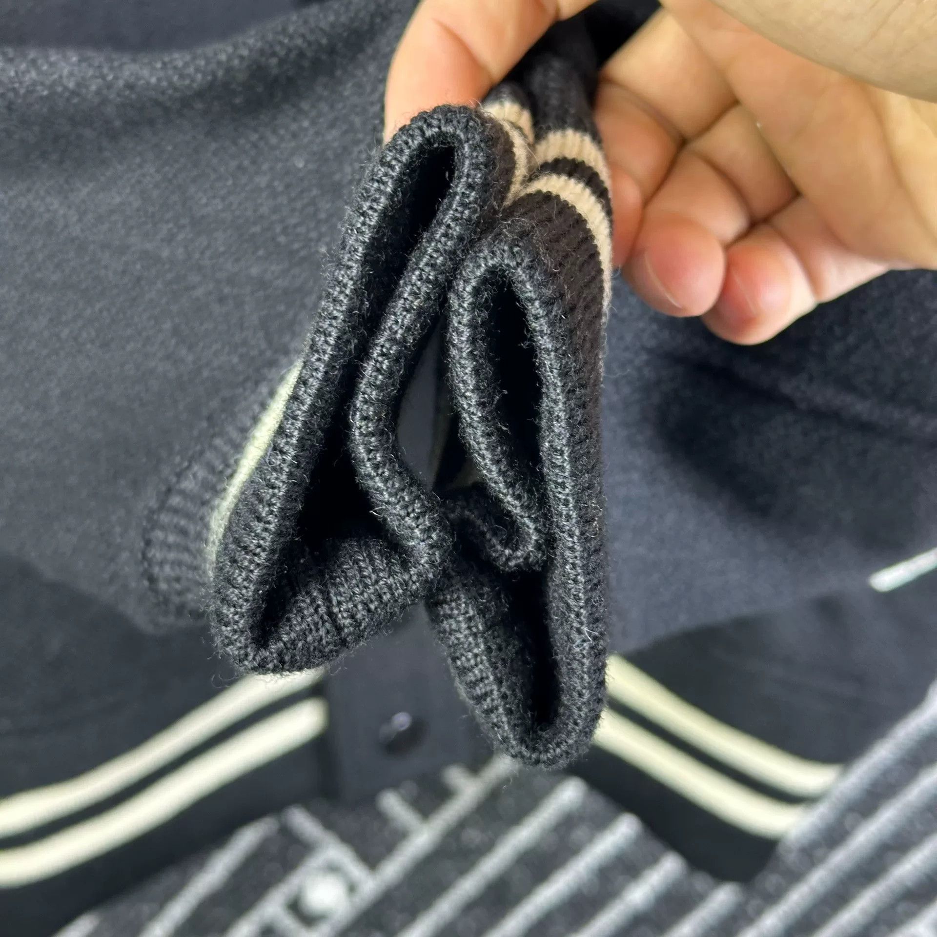 Saint Laurent Paris Saint Laurent Striped Varsity Jacket Size XS / US 0-2 / IT 36-38 - 5 Thumbnail